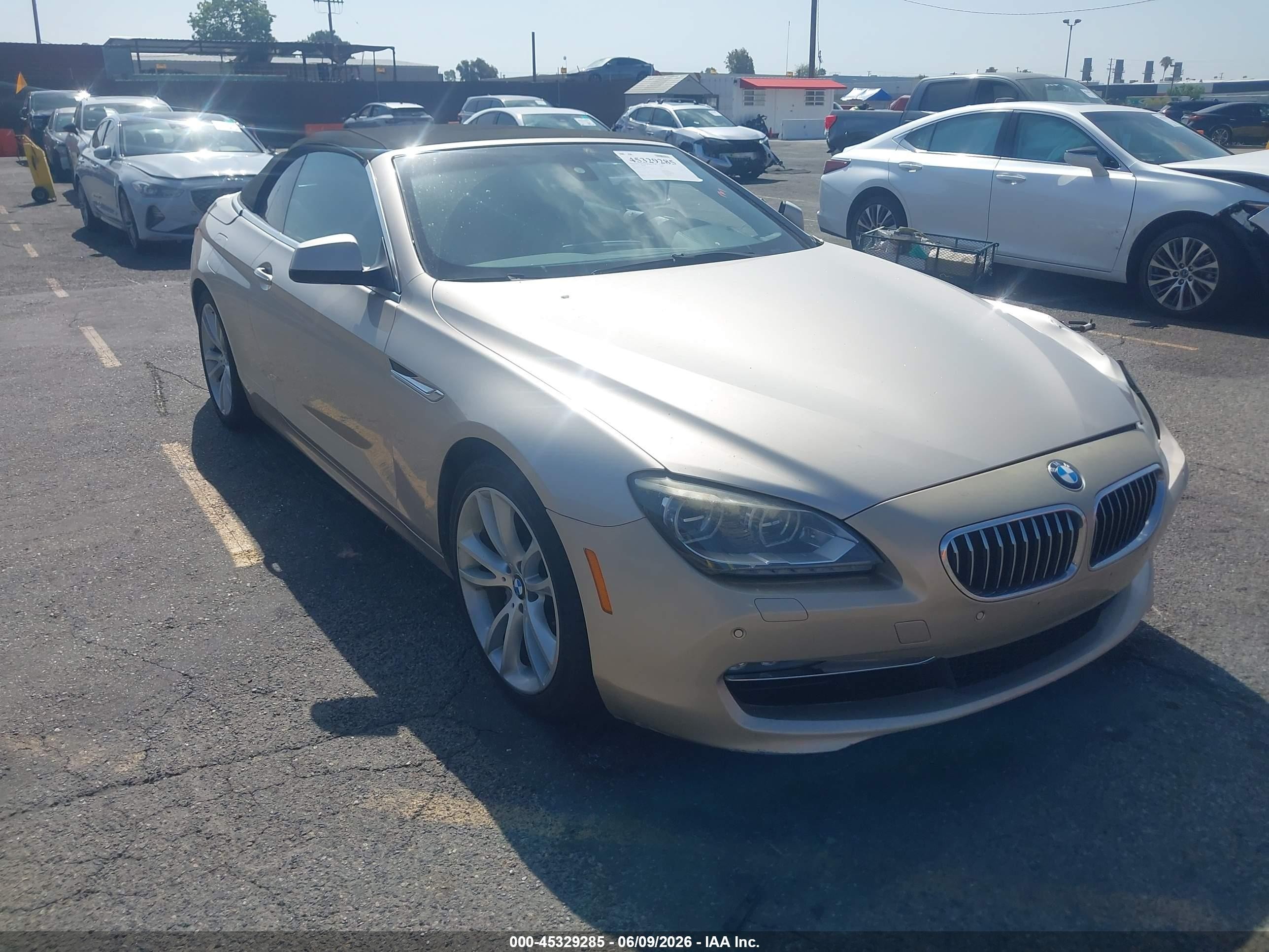 2012 BMW 6 Series 640i, VIN WBALW7C51CC618777 — Side
