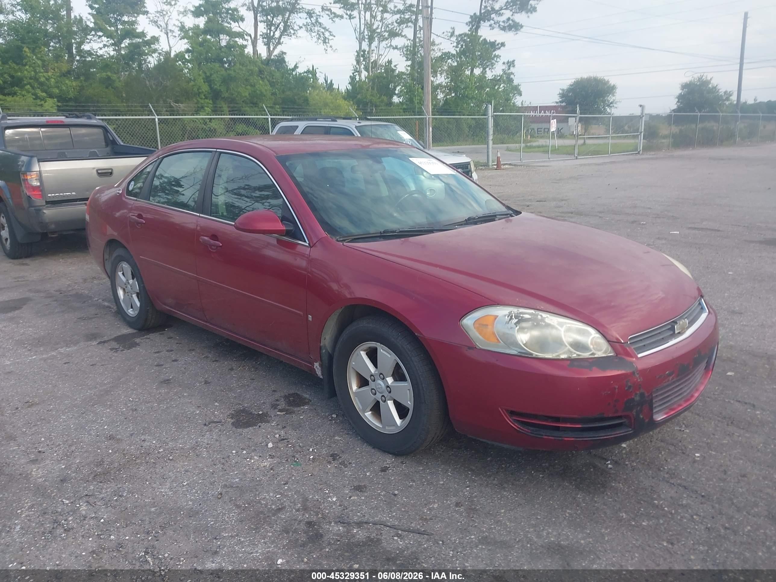 2006 Chevrolet Impala LT 3.5L, VIN 2G1WT58K169221120 — Normal wear