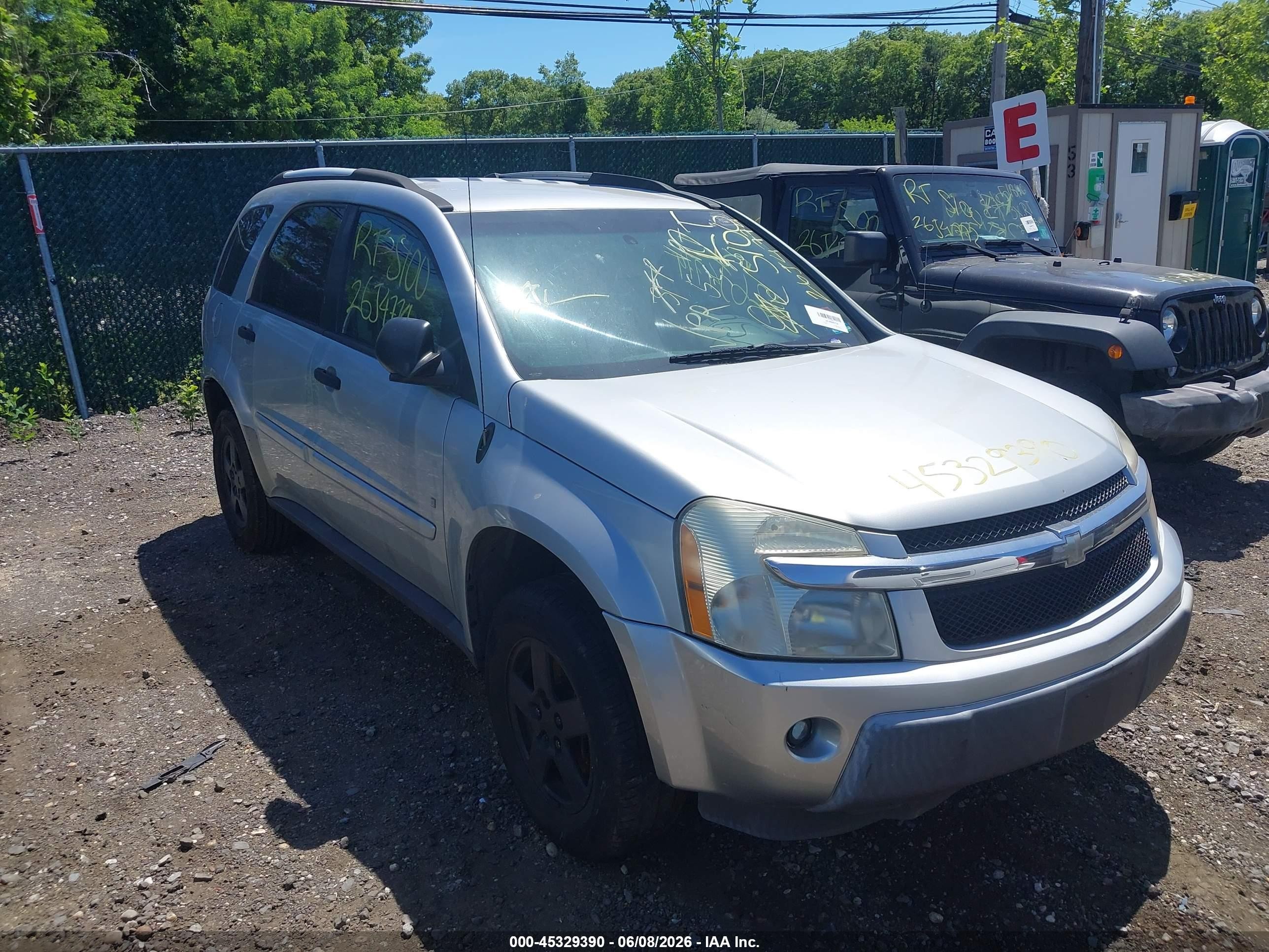 2006 Chevrolet Equinox LS, VIN 2CNDL13F266155384 — Not stated
