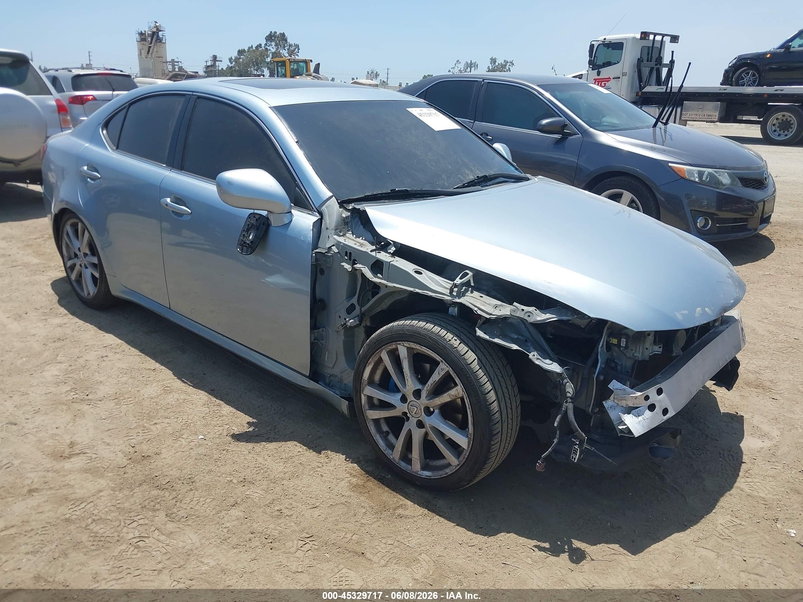 2006 Lexus IS 250, VIN JTHBK262762010401 — По всему кузову