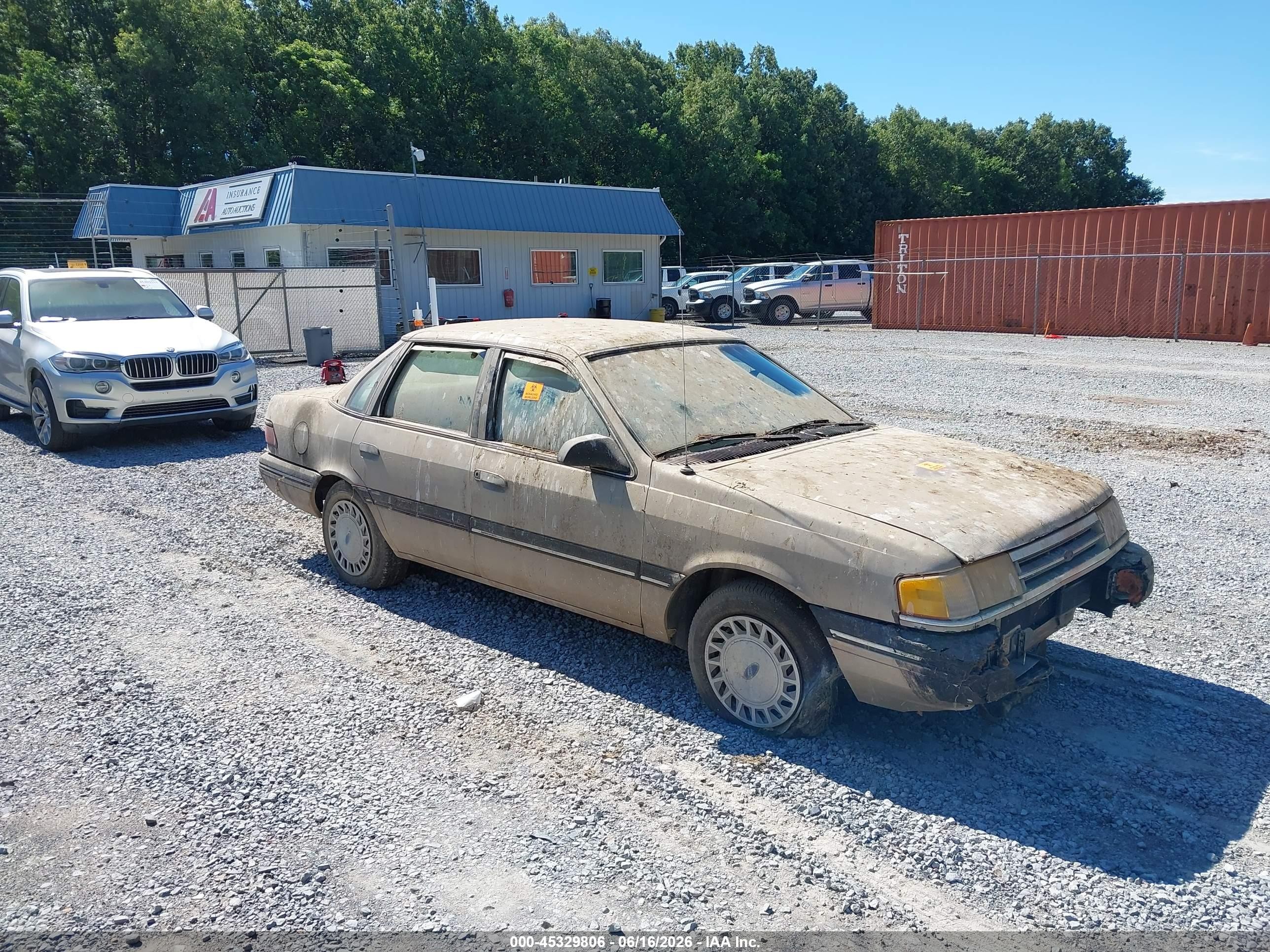 1989 Ford Tempo, VIN 1FAPP36X1KK121780 — Normal wear