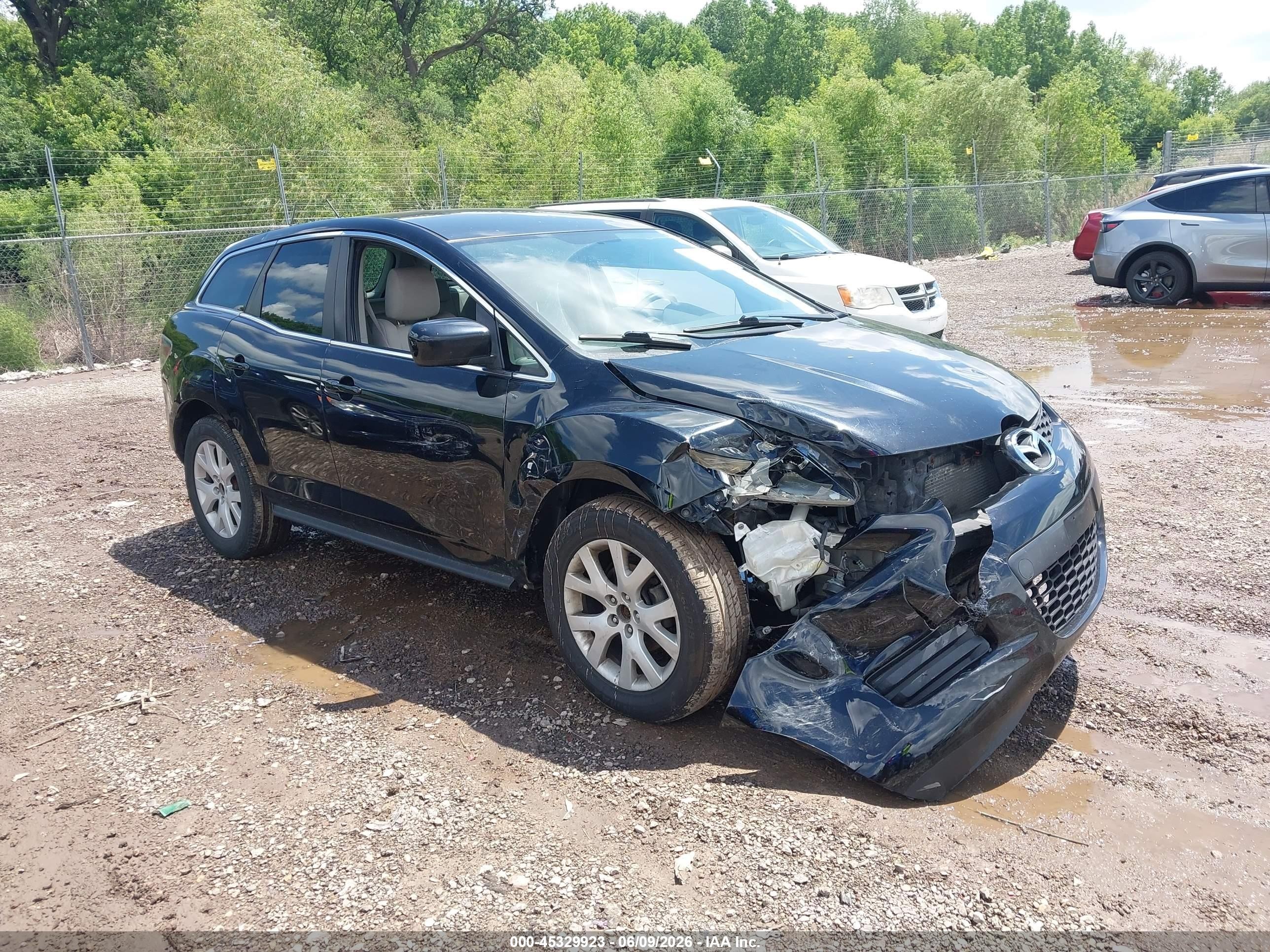 2008 Mazda CX-7 Grand Touring, VIN JM3ER293780193366 — Front end