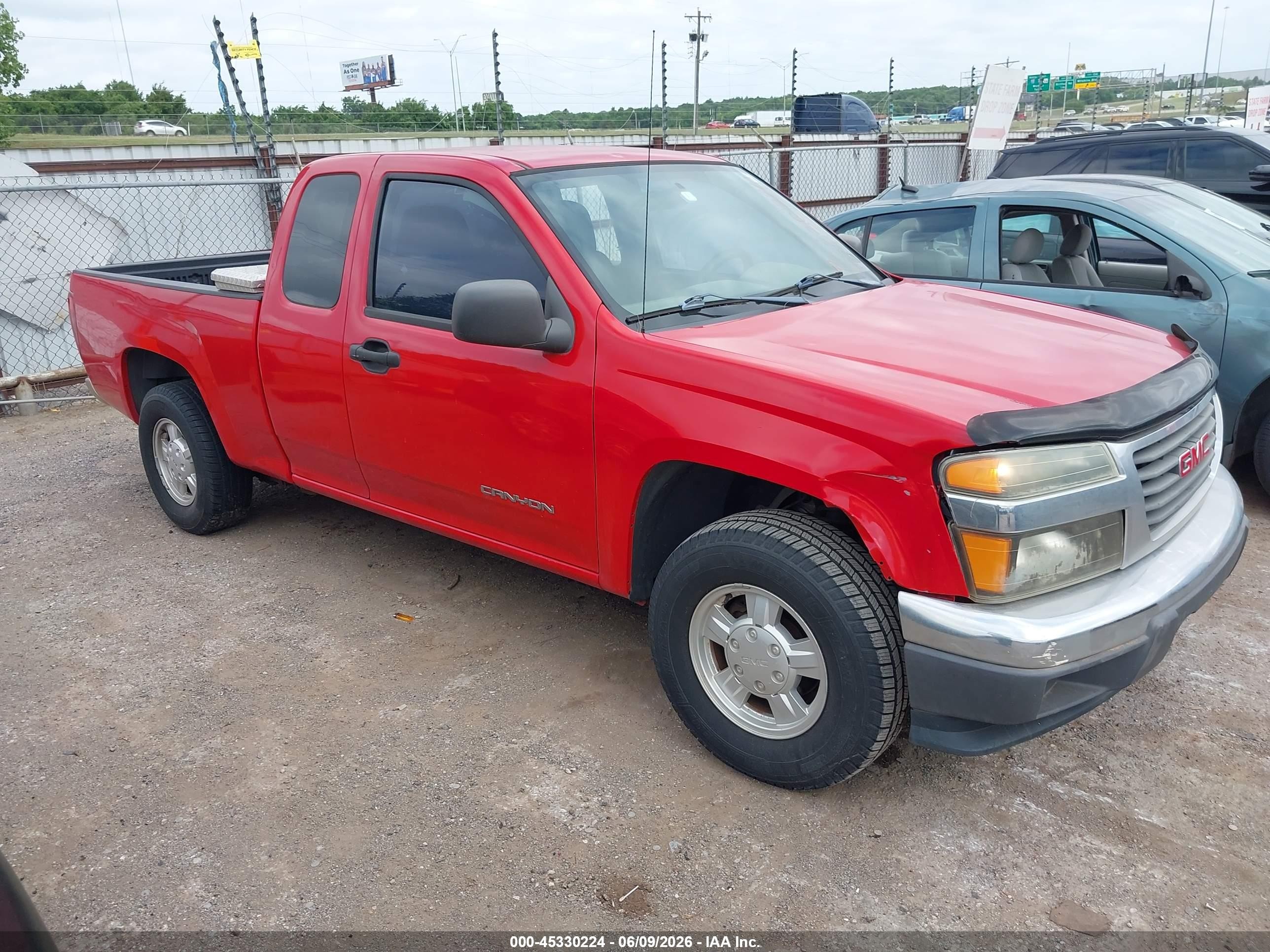 2004 GMC Canyon SL Z85, VIN 1GTCS198648129213 — Обычный износ