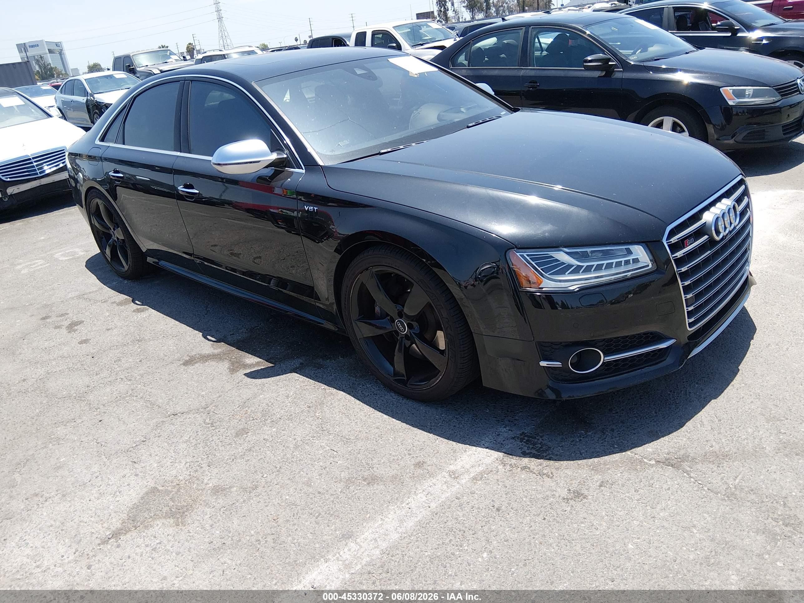 2015 Audi S8, VIN WAUK2AFD9FN009470 — Mechanical