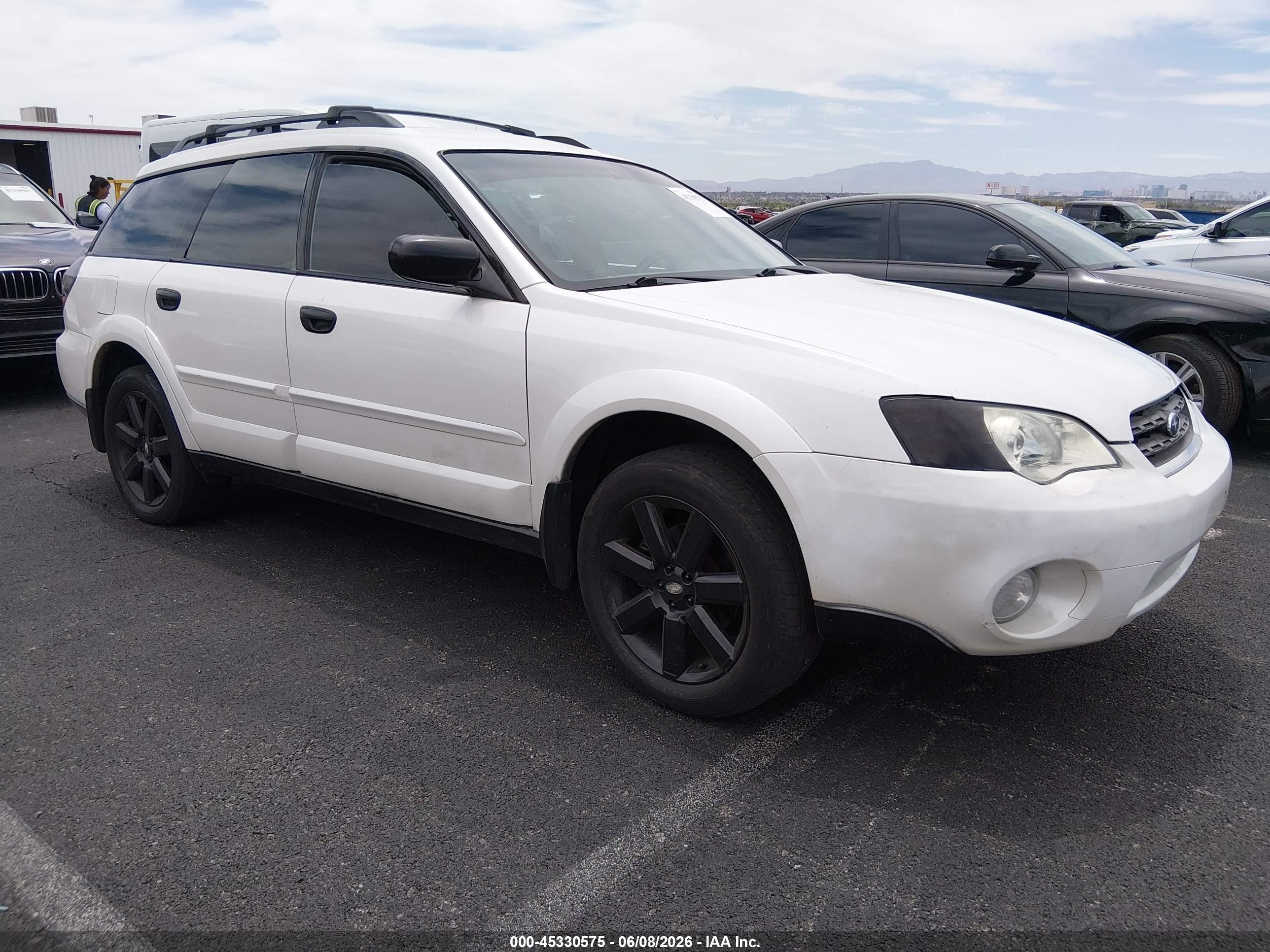 2007 Subaru Legacy Outback, VIN 4S4BP61C377320832 — Обычный износ