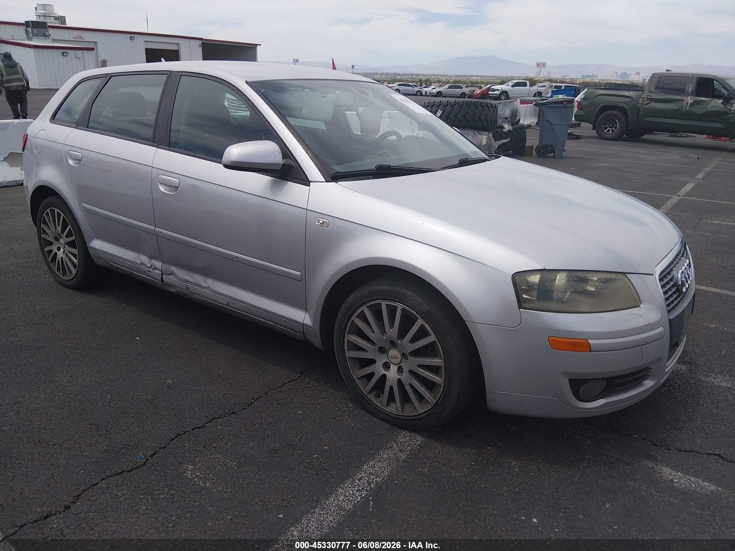 2008 Audi A3, VIN WAUNF78P98A072168 — Обычный износ