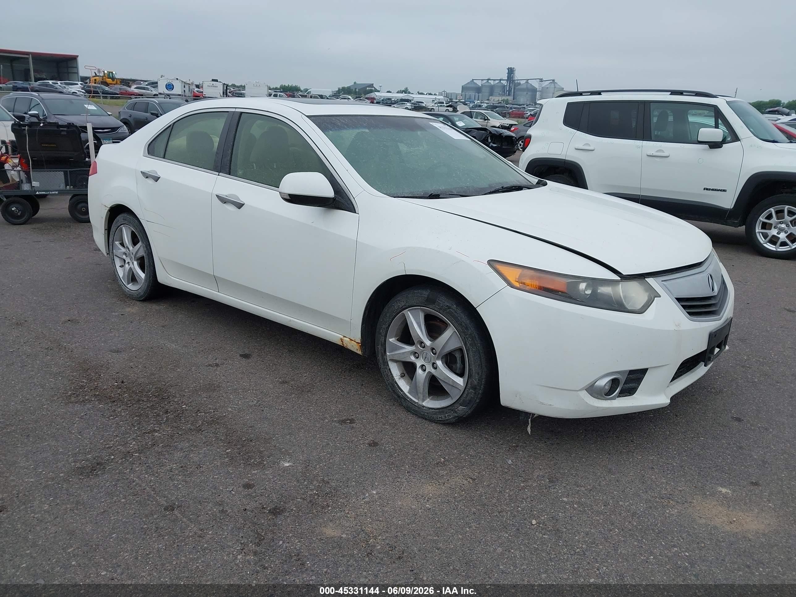 2012 Acura TSX, VIN JH4CU2F41CC027944 — Side