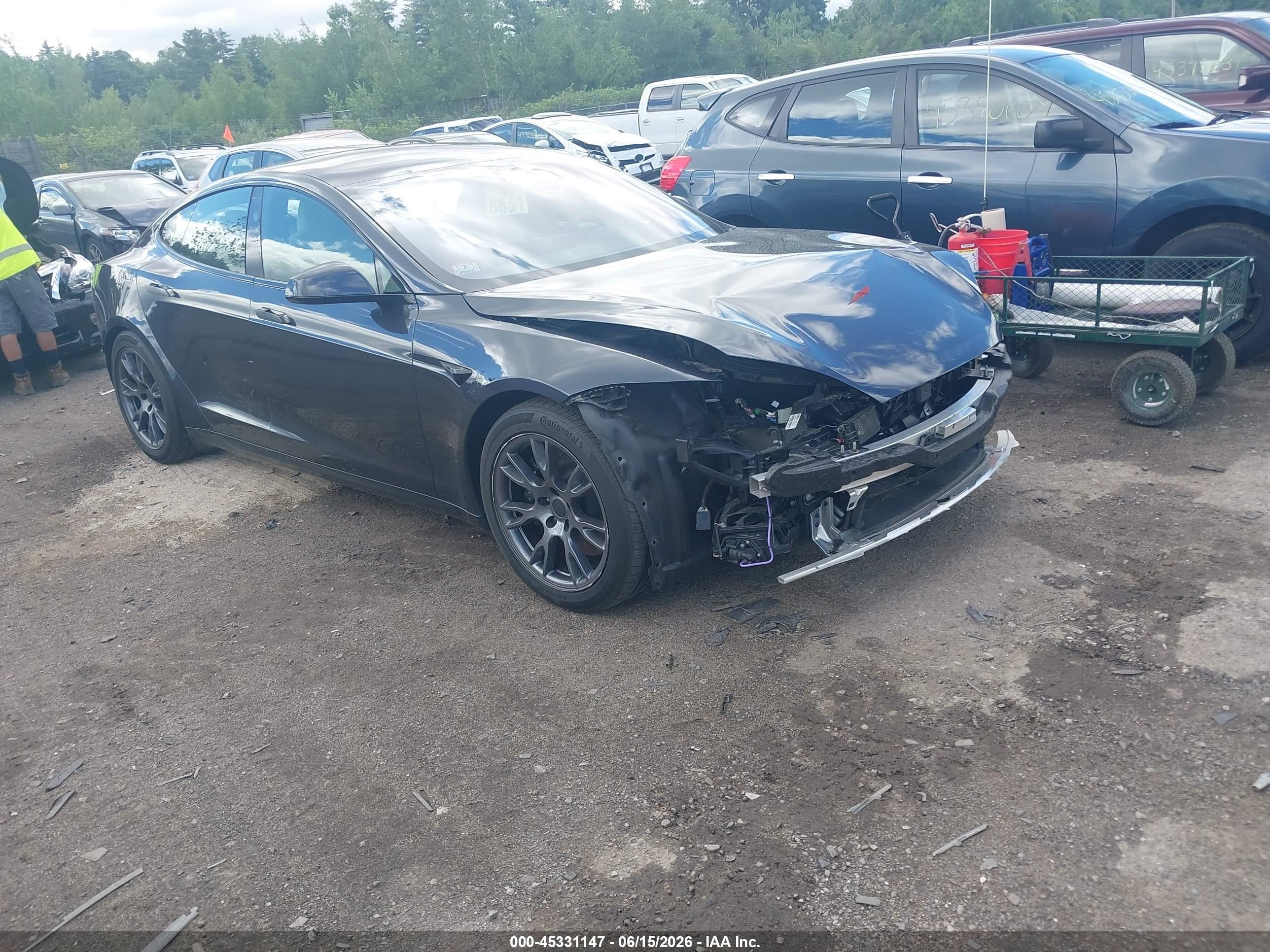 2024 Tesla Model S, VIN 5YJSA1E55RF534920 — По всему кузову