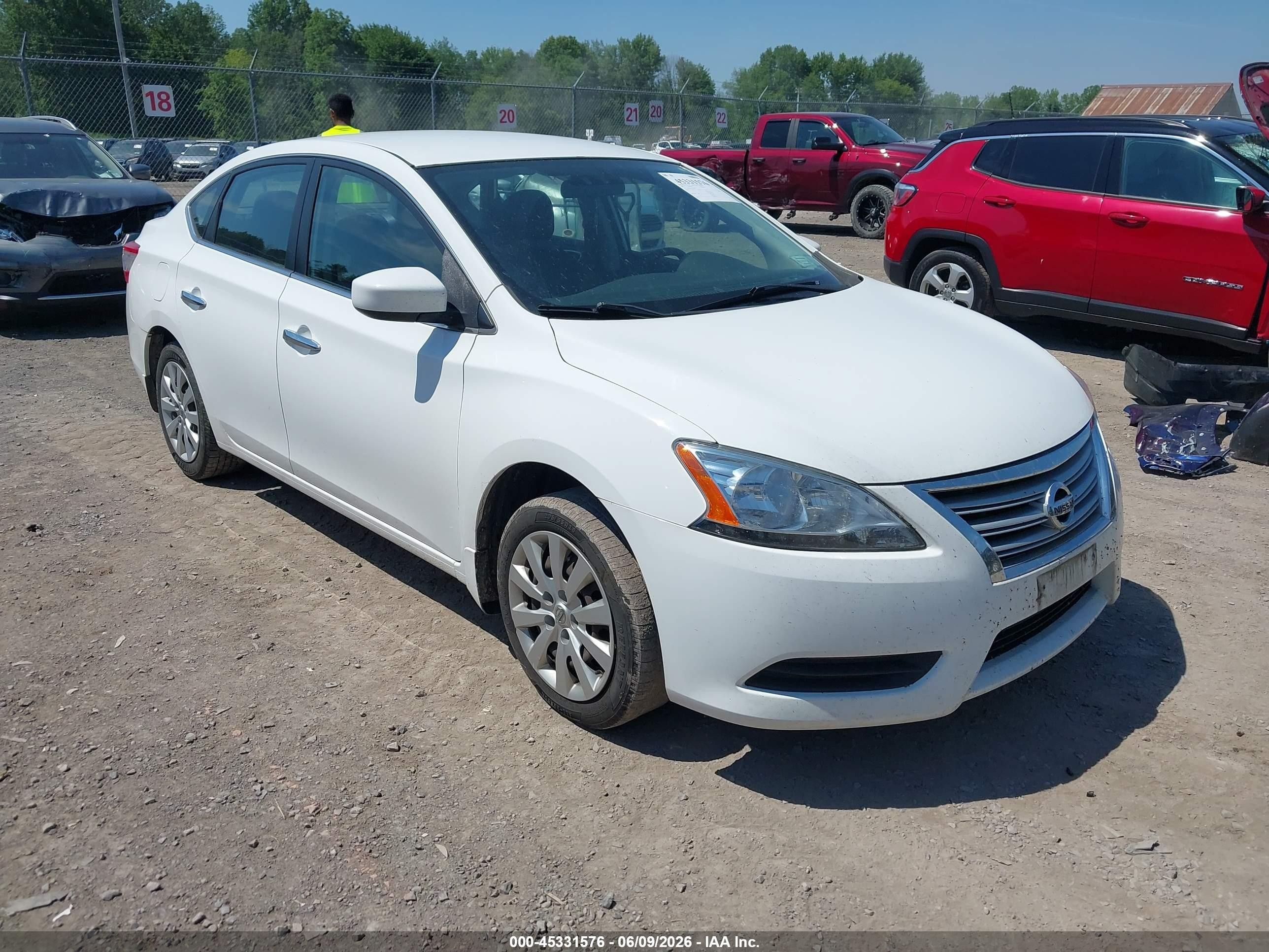 2015 Nissan Sentra SV, VIN 3N1AB7APXFY230018 — Normal wear