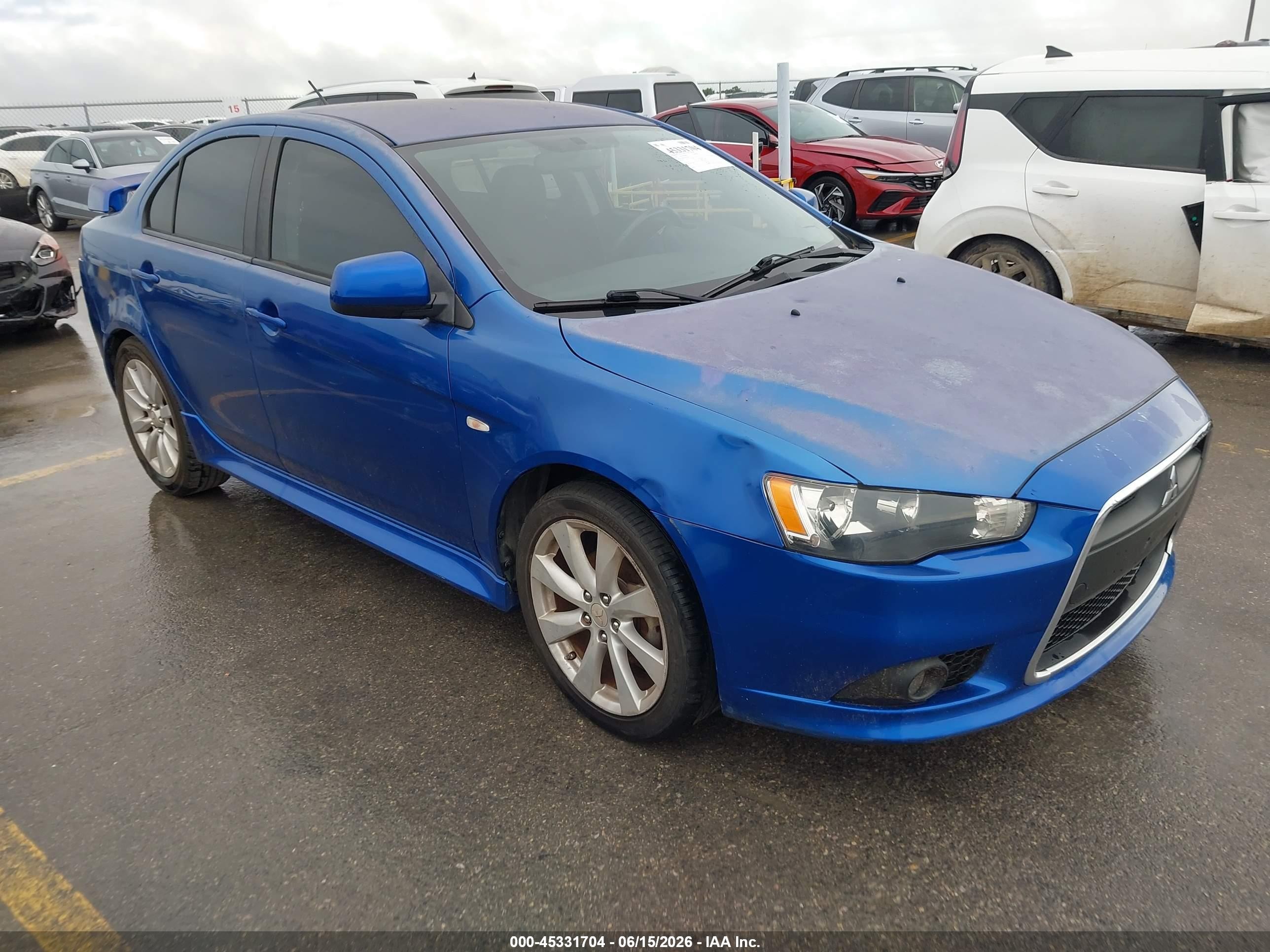 2012 Mitsubishi Lancer GT, VIN JA32U8FW5CU031781 — Normal wear