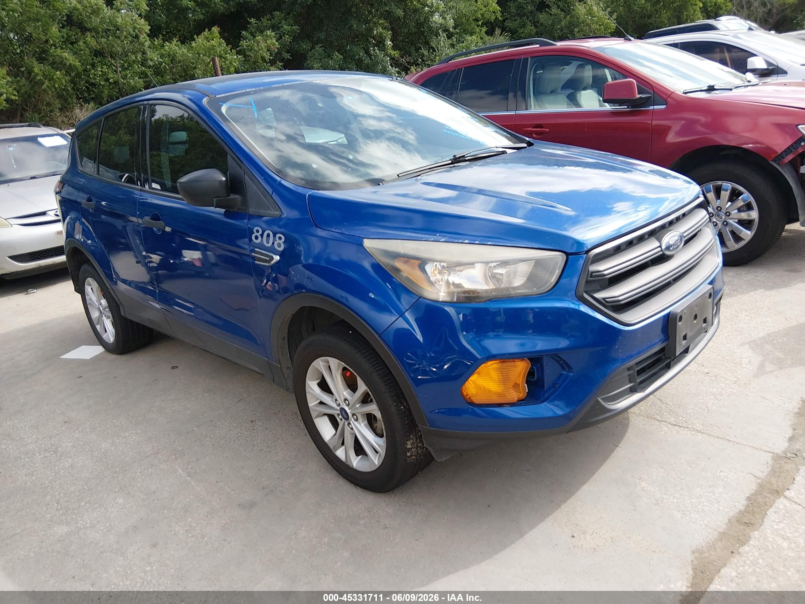 2018 Ford Escape S, VIN 1FMCU0F77JUB71808 — Normal wear