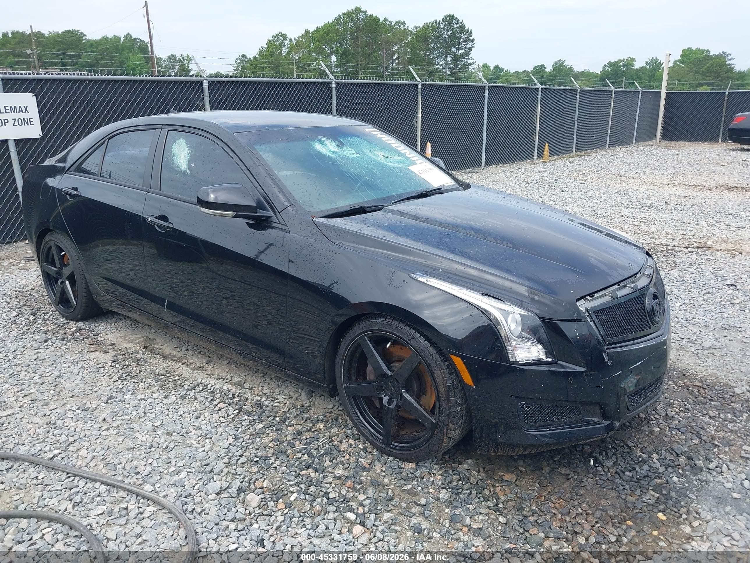 2013 Cadillac ATS Luxury, VIN 1G6AB5RX5D0148973 — Vandalism