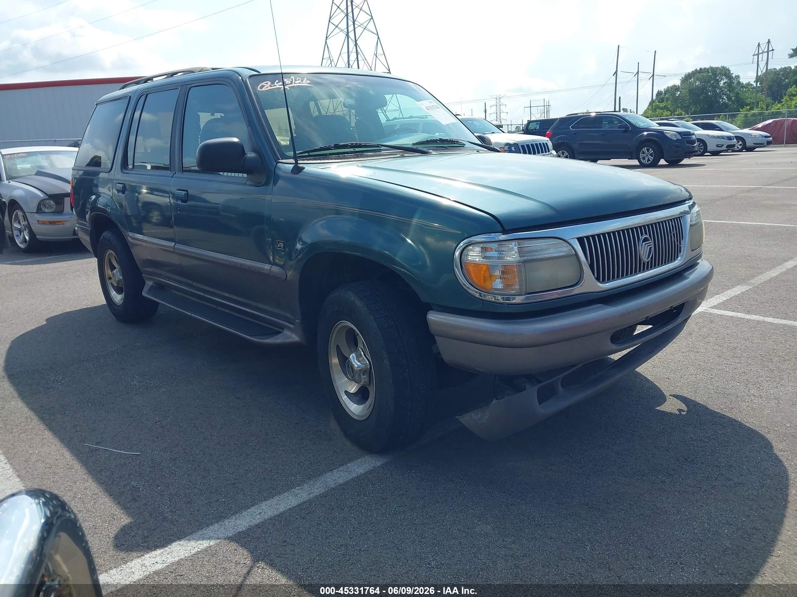1997 Mercury Mountaineer, VIN 4M2DU52P5VUJ36468 — Перед