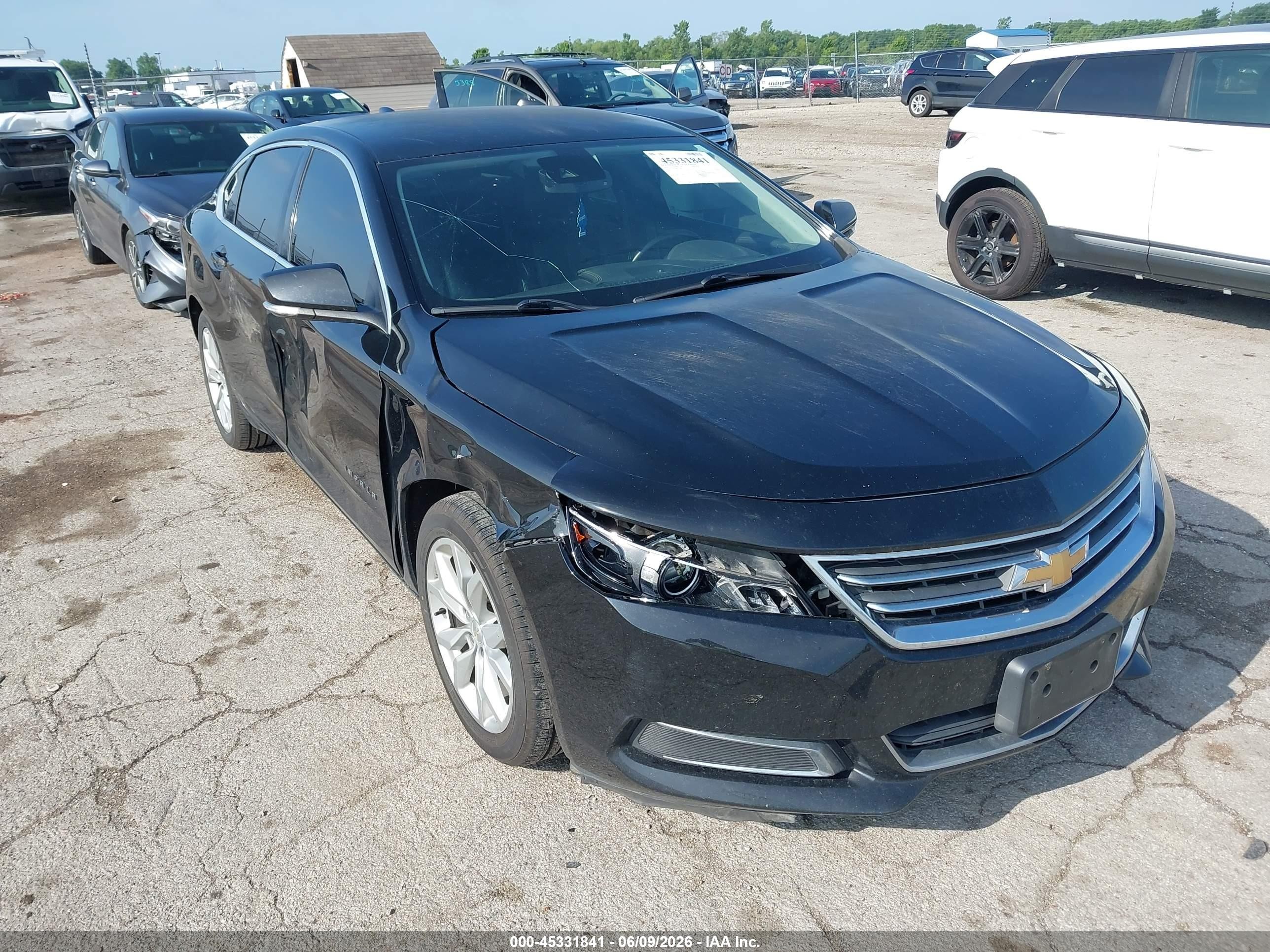 2016 Chevrolet Impala LT, VIN 1G1115S34GU156687 — Side