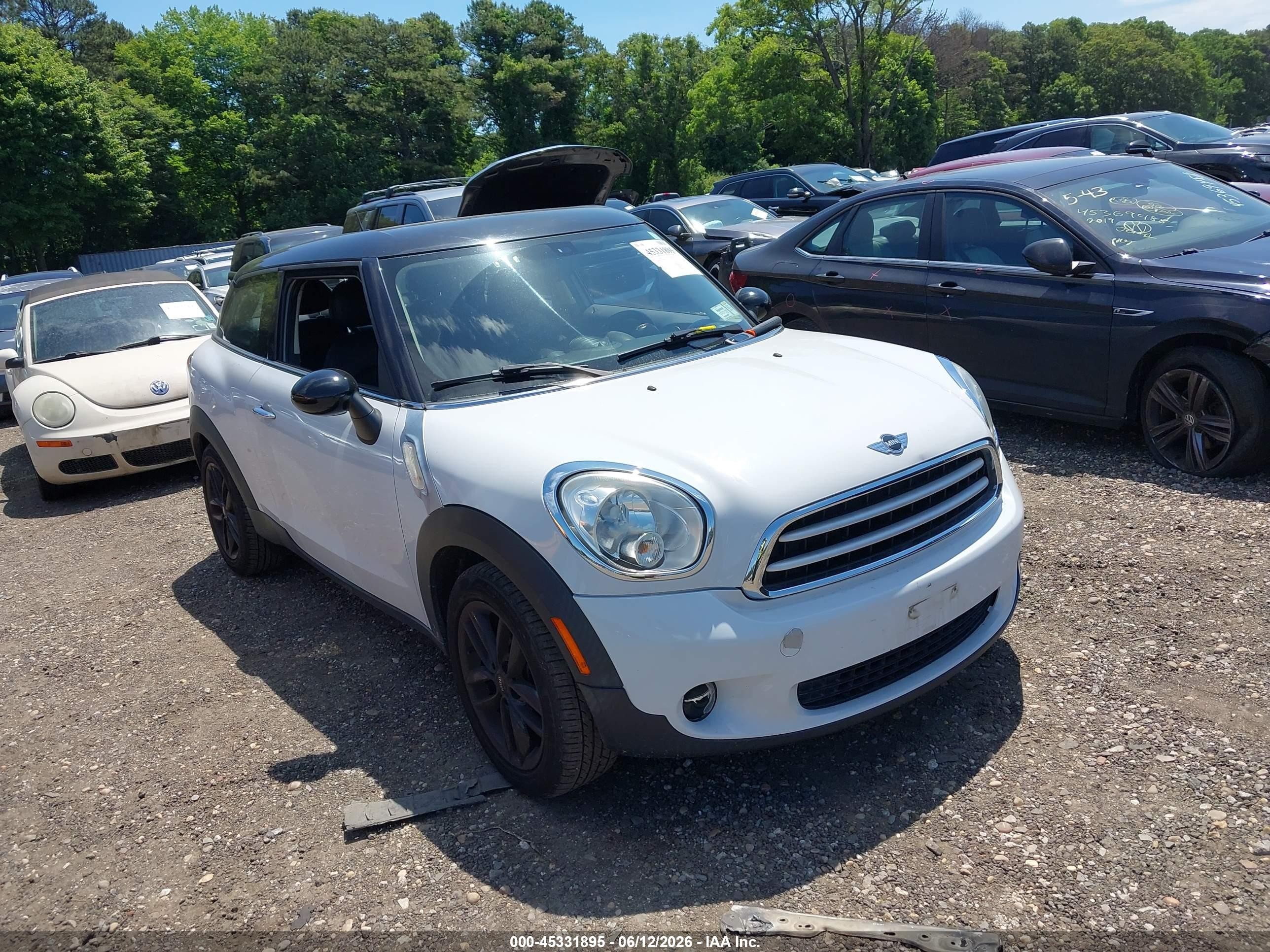 2014 MINI Paceman, VIN WMWSS1C53EWN94679 — Not stated