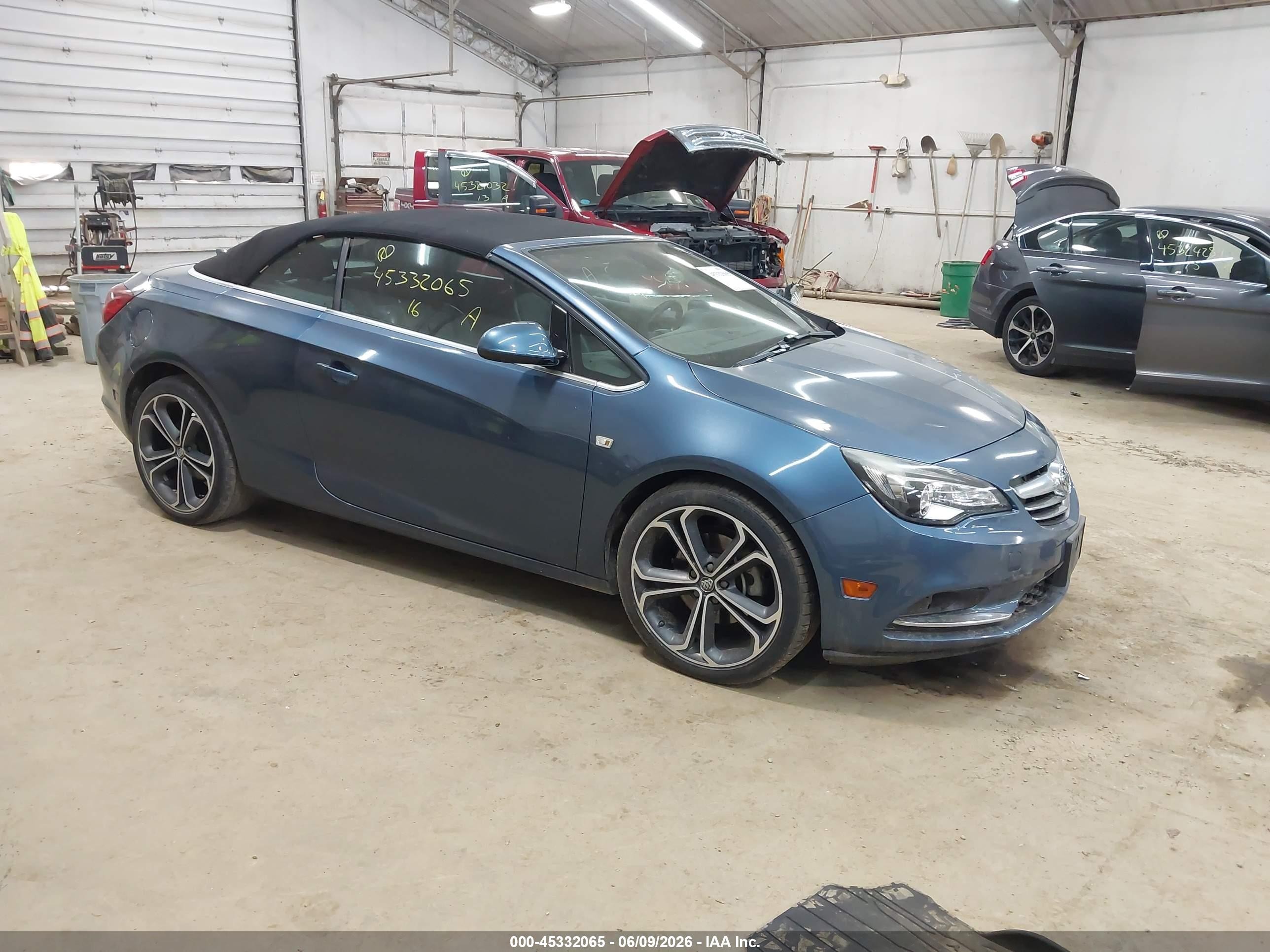 2016 Buick Cascada, VIN W04WV3N59GG116231 — Water / flood