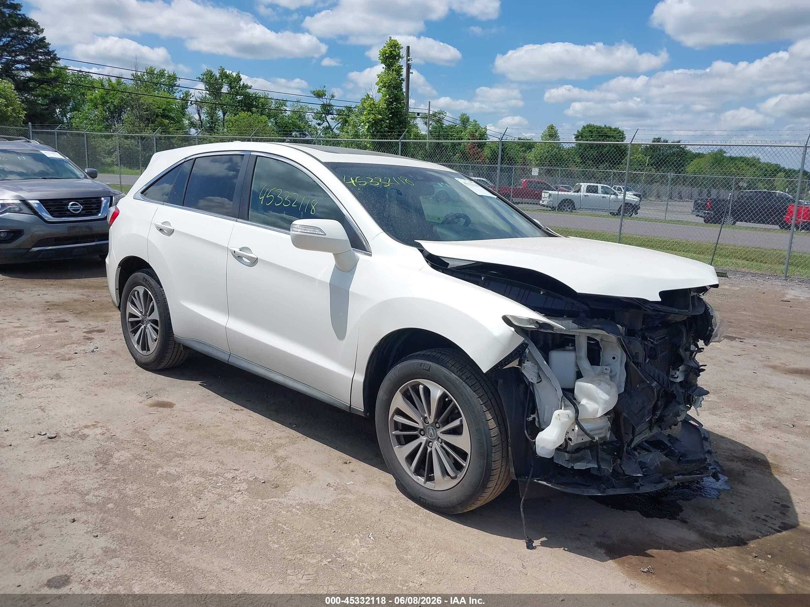 2017 Acura RDX Advance, VIN 5J8TB3H79HL009902 — Front end