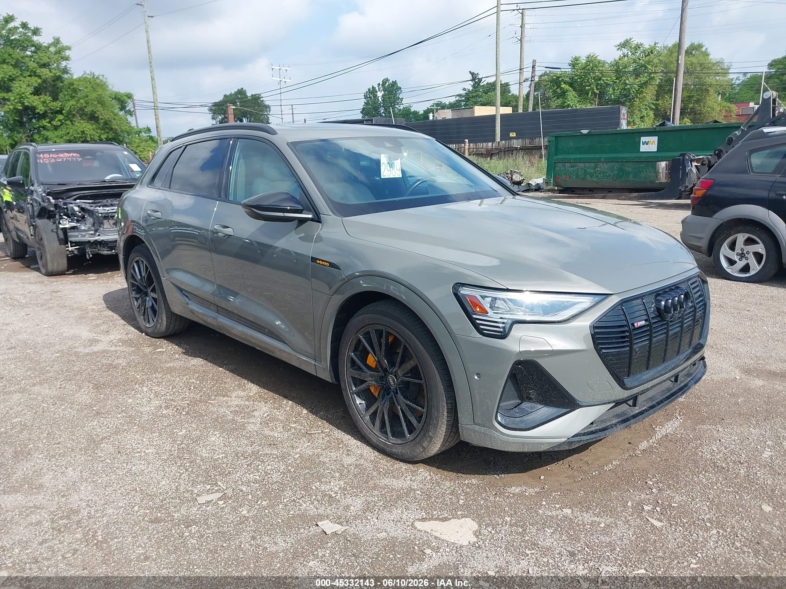 2022 Audi e-tron Chronos, VIN WA1VABGE3NB038862 — Not stated