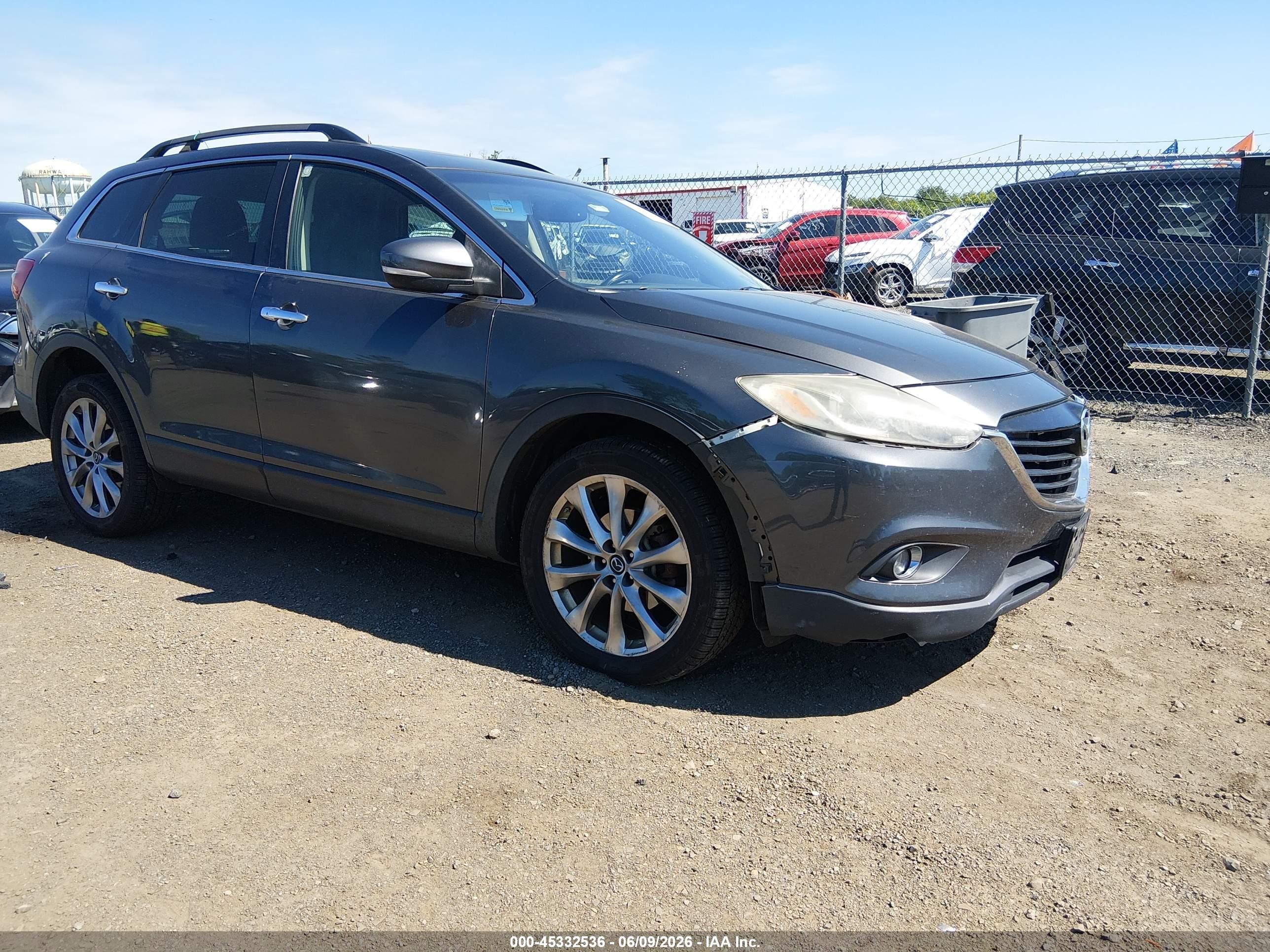 2014 Mazda CX-9 Grand Touring, VIN JM3TB3DV6E0440558 — Front end