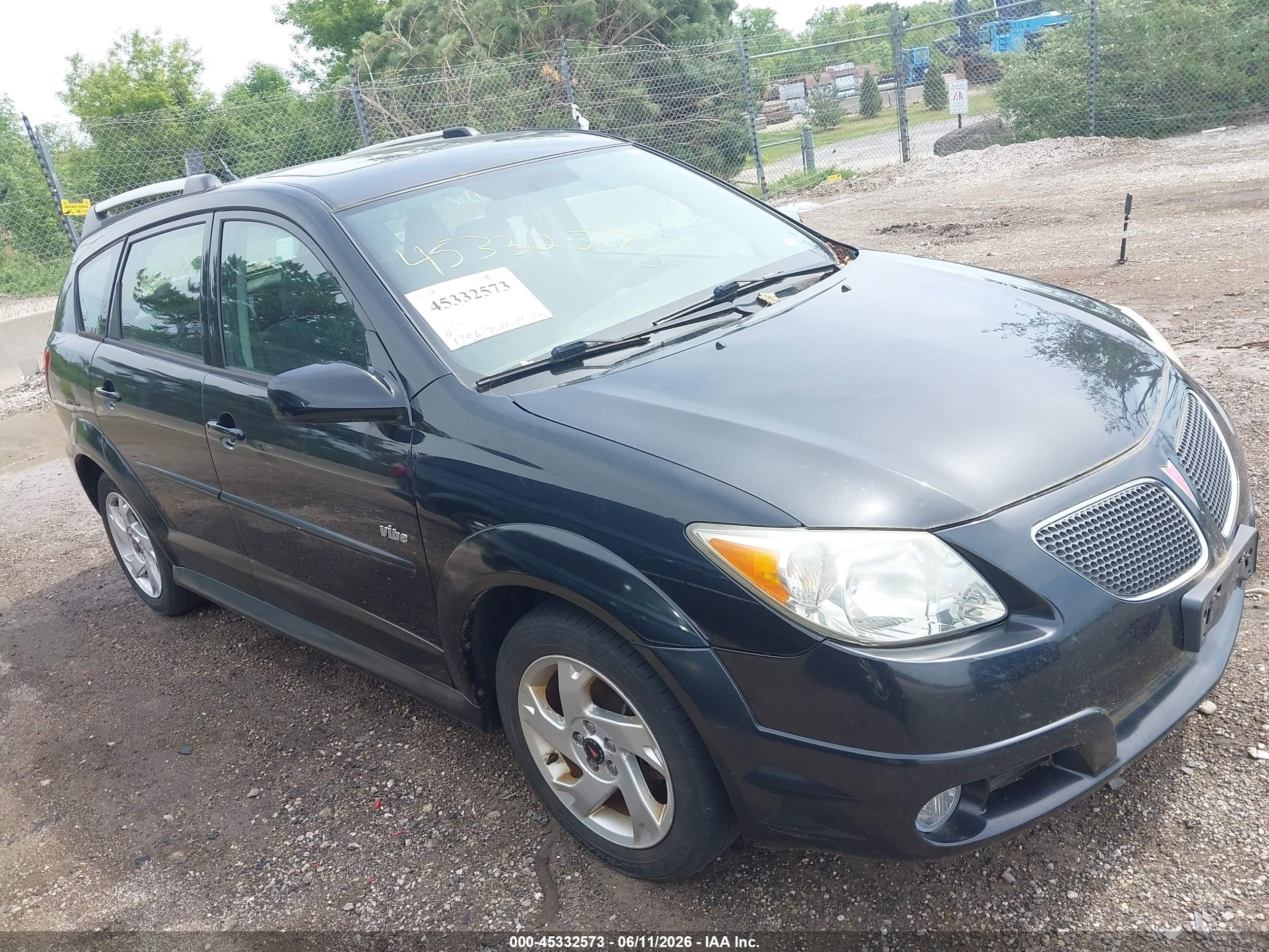2006 Pontiac Vibe, VIN 5Y2SL65806Z407774 — Обычный износ