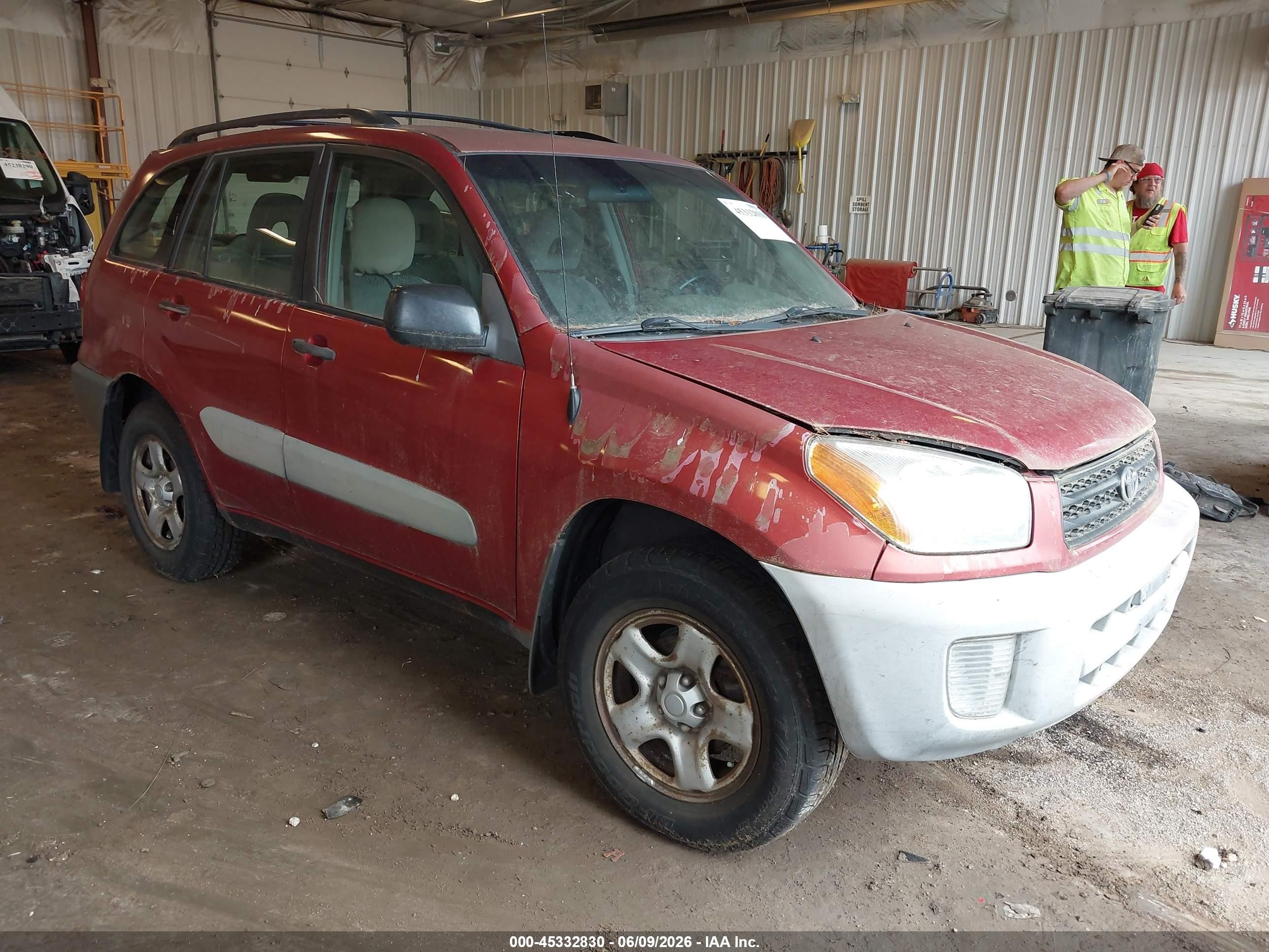 2001 Toyota RAV4, VIN JTEHH20V810025454 — Normal wear
