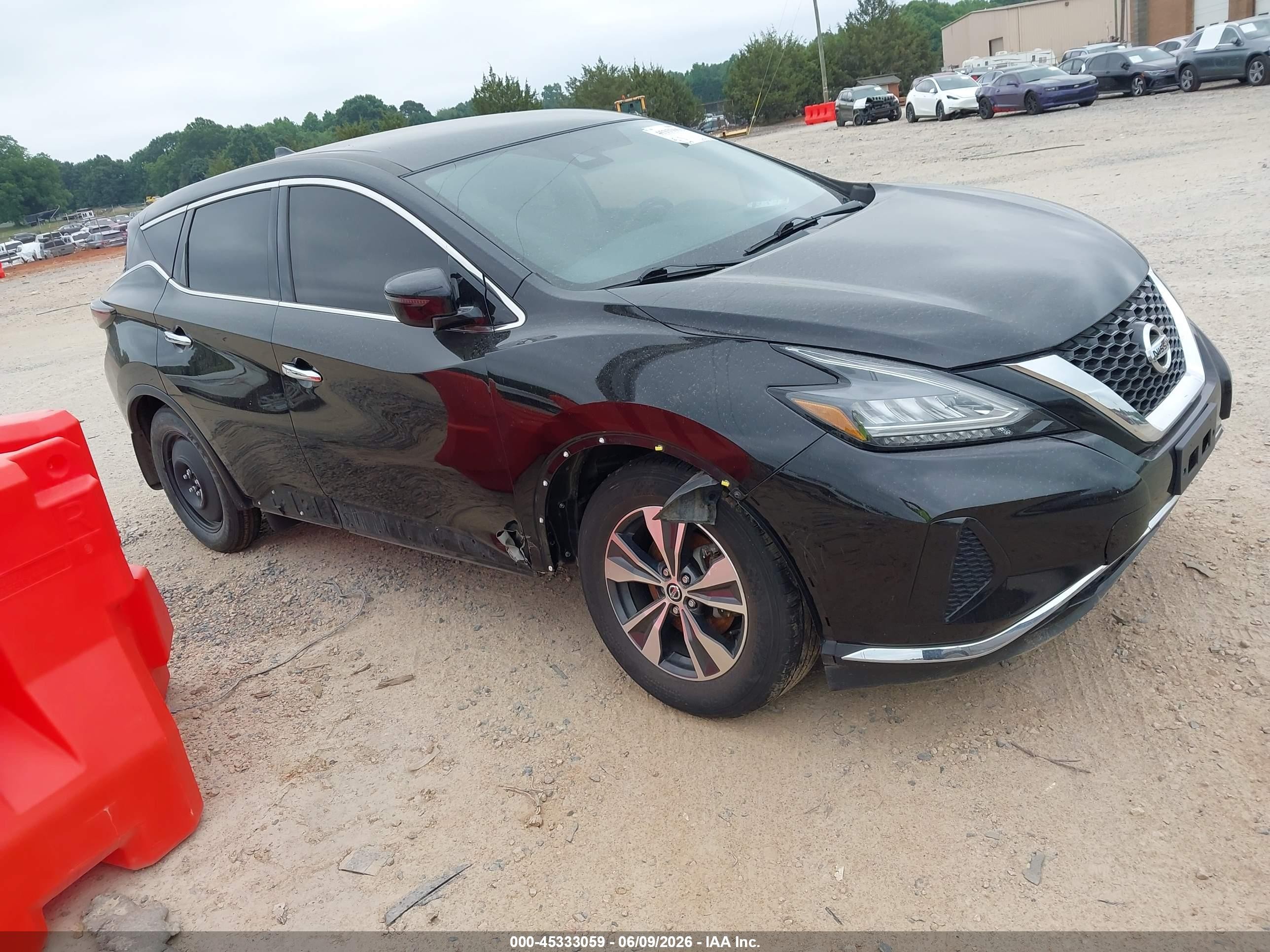 2020 Nissan Murano S, VIN 5N1AZ2AS2LN174354 — Repossession