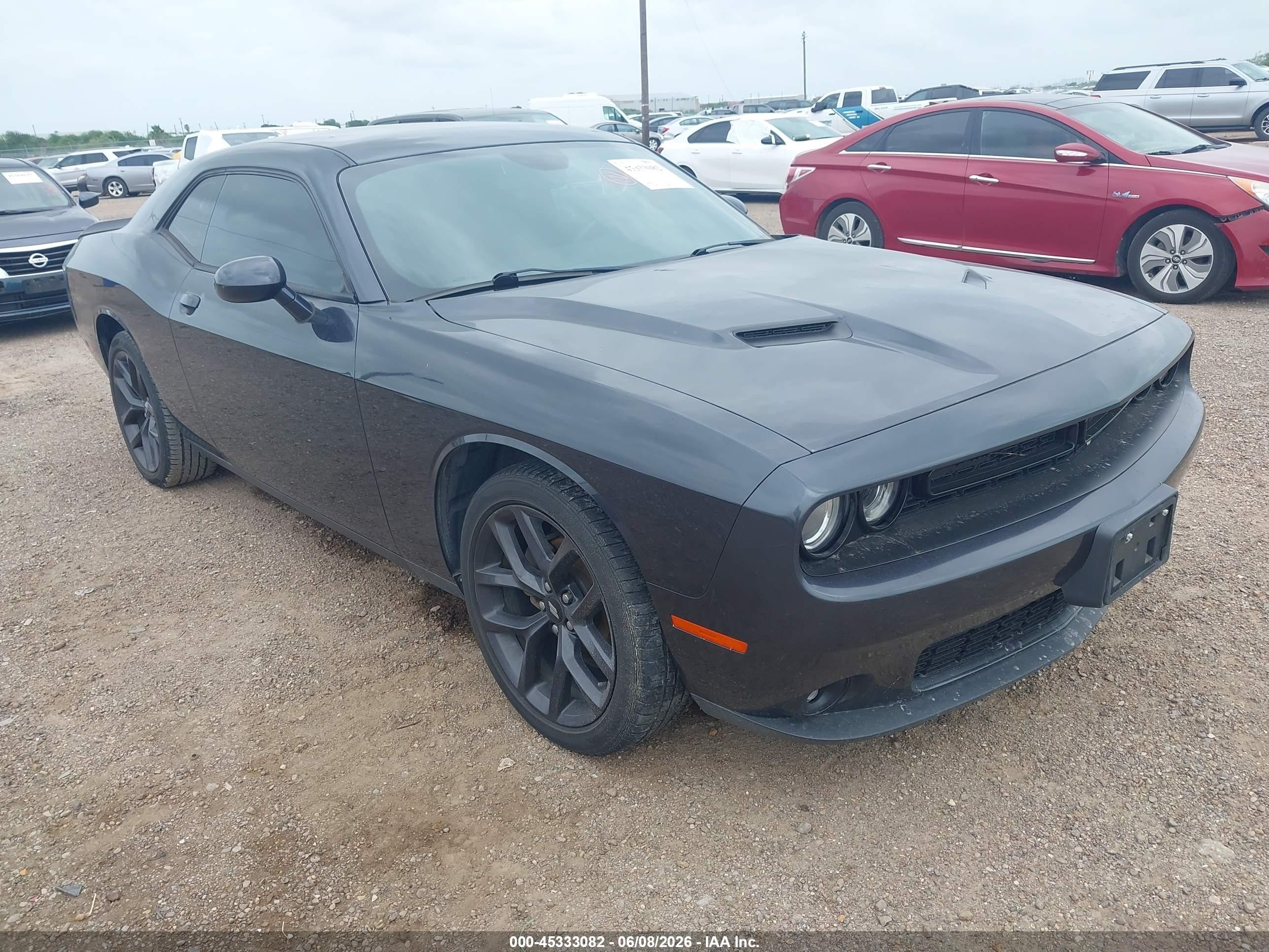 2019 Dodge Challenger SXT, VIN 2C3CDZAG6KH688039 — Water / flood