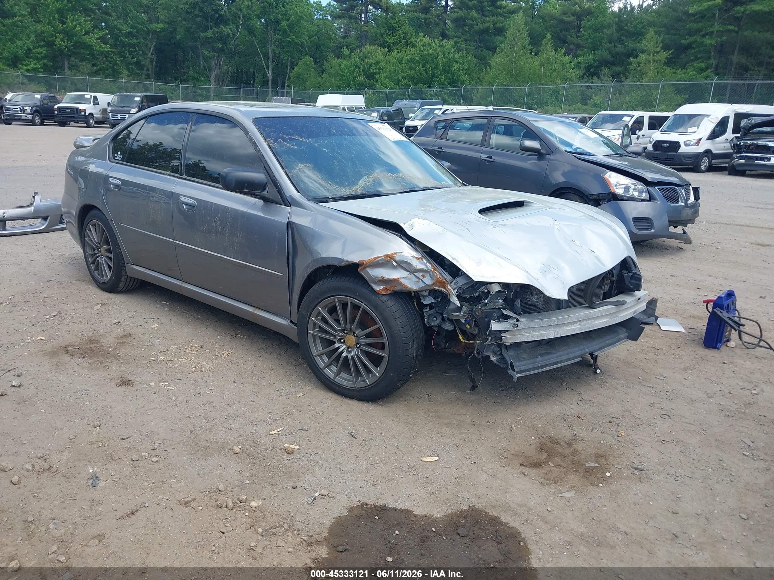 2008 Subaru Legacy Limited, VIN 4S3BL626487207319 — Перед