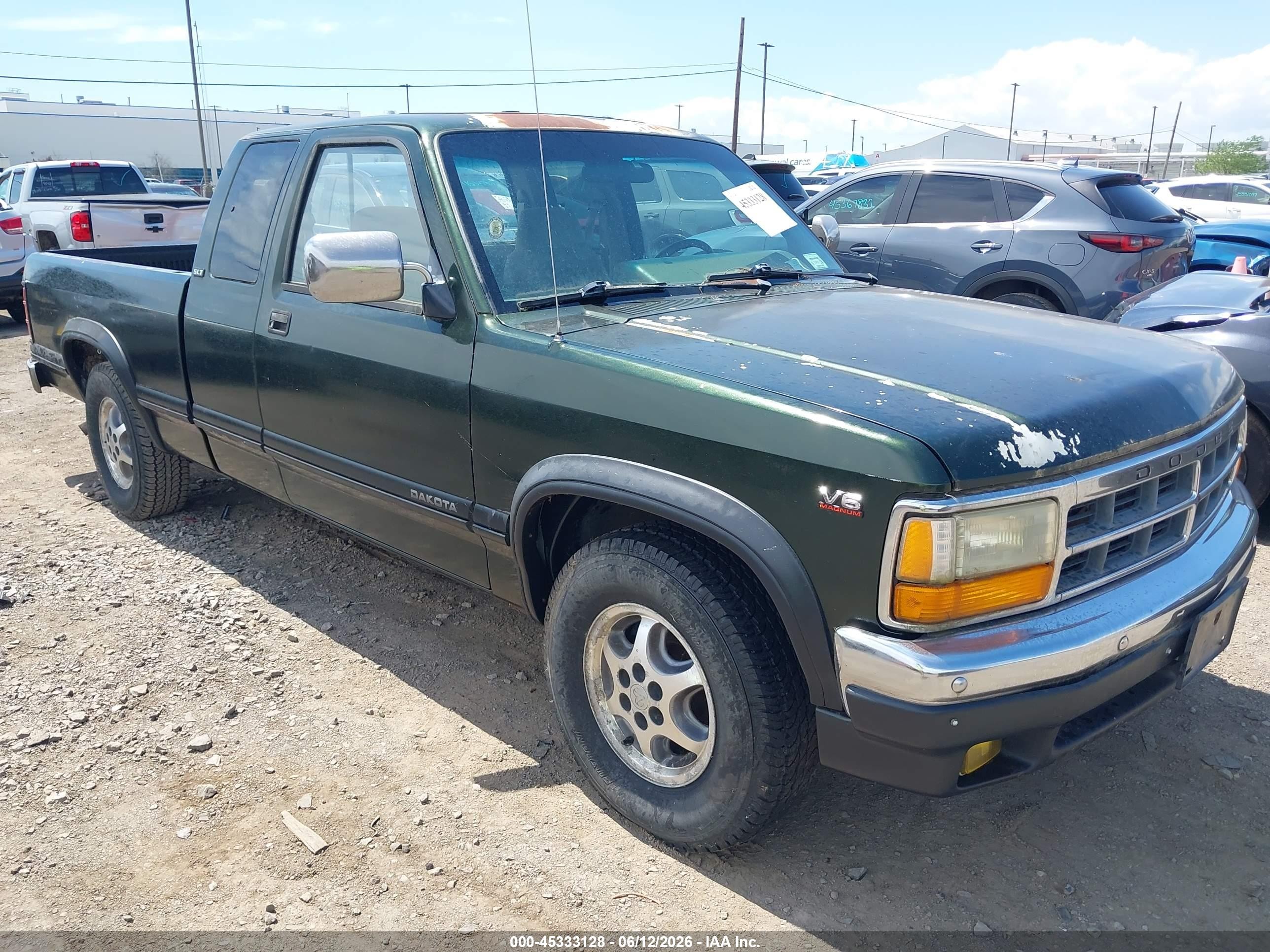 1996 Dodge Dakota, VIN 1B7GL23X6TS549107 — Обычный износ