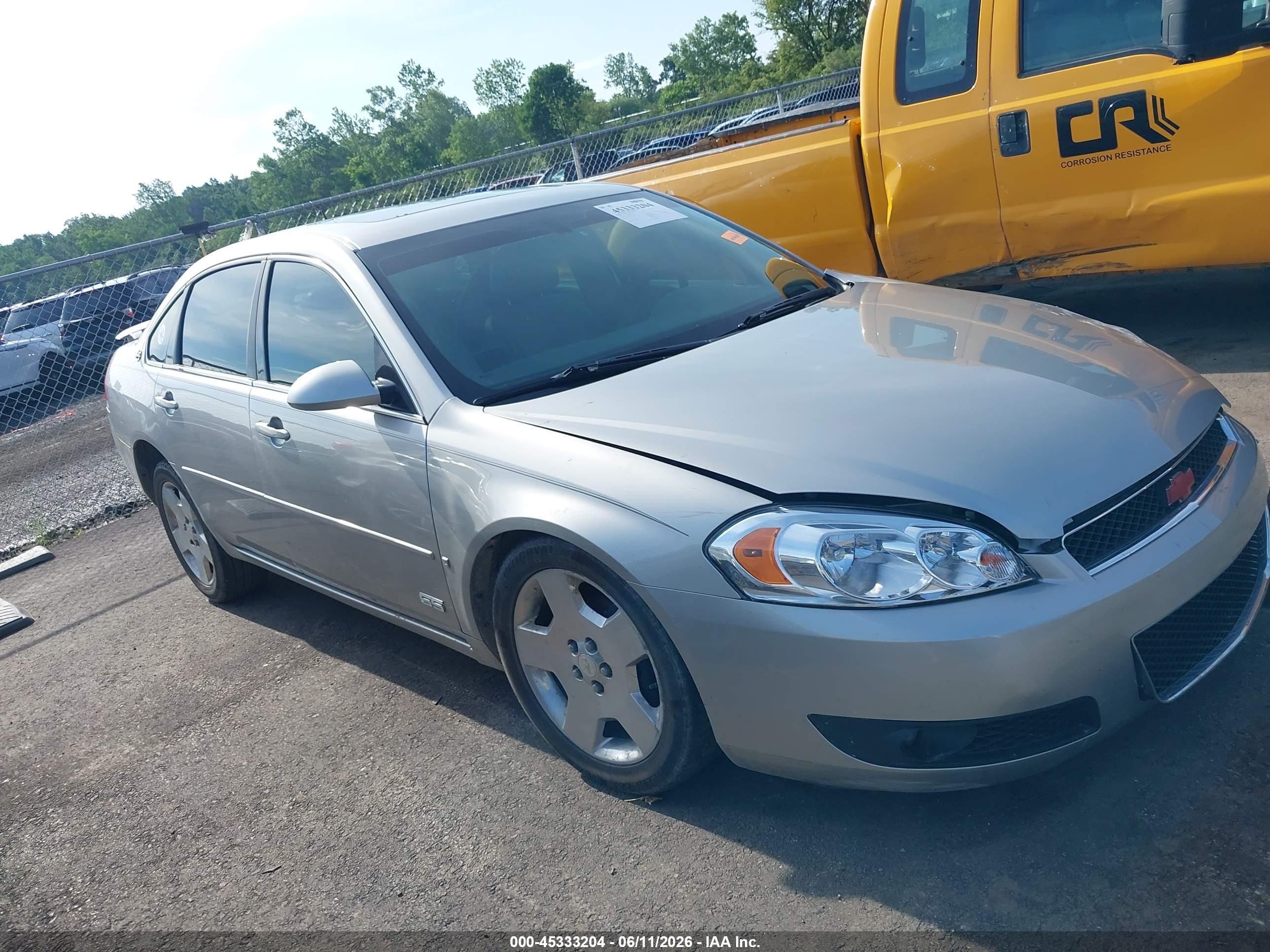 2006 Chevrolet Impala SS, VIN 2G1WD58C969176370 — Front end