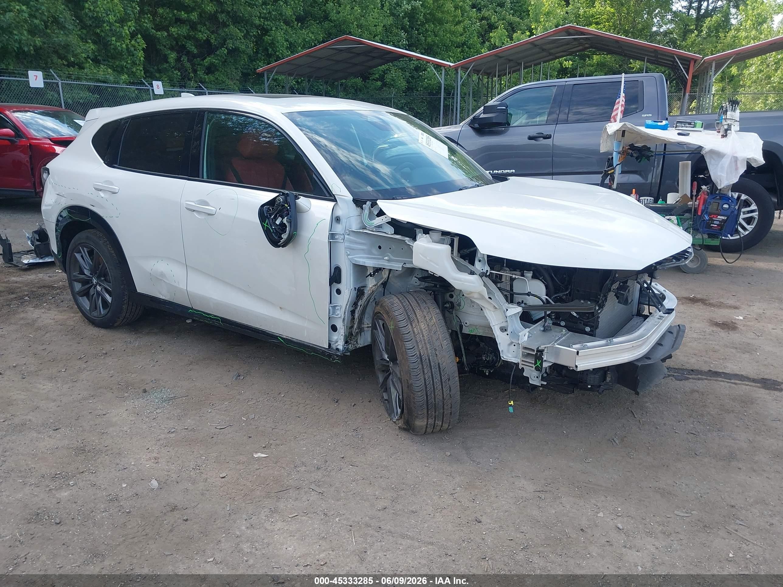 2025 Acura ADX w/A-Spec Package, VIN 3HDSA1H5XSM701297 — All over