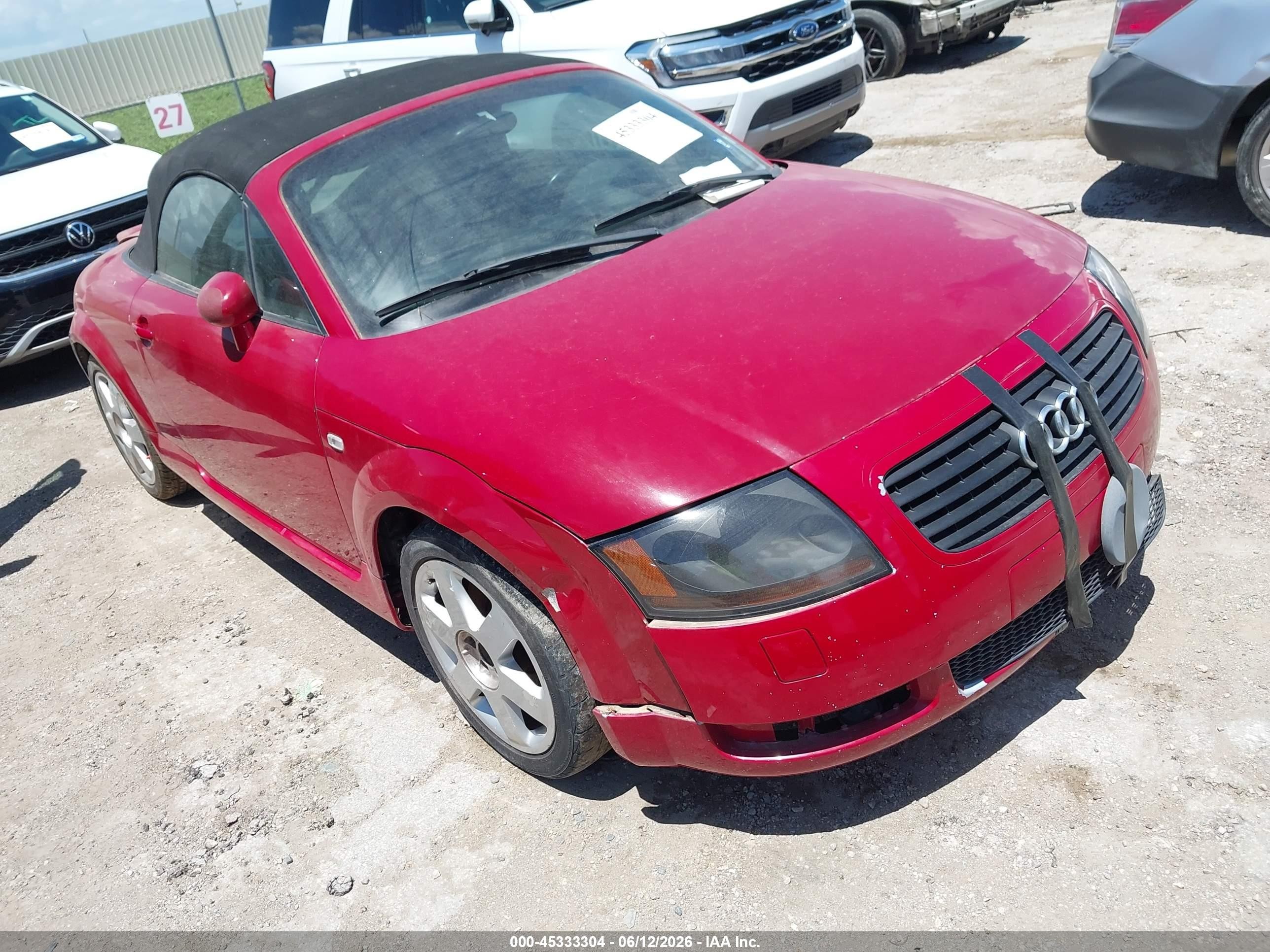 2002 Audi TT, VIN TRUUT28N121008518 — По всему кузову