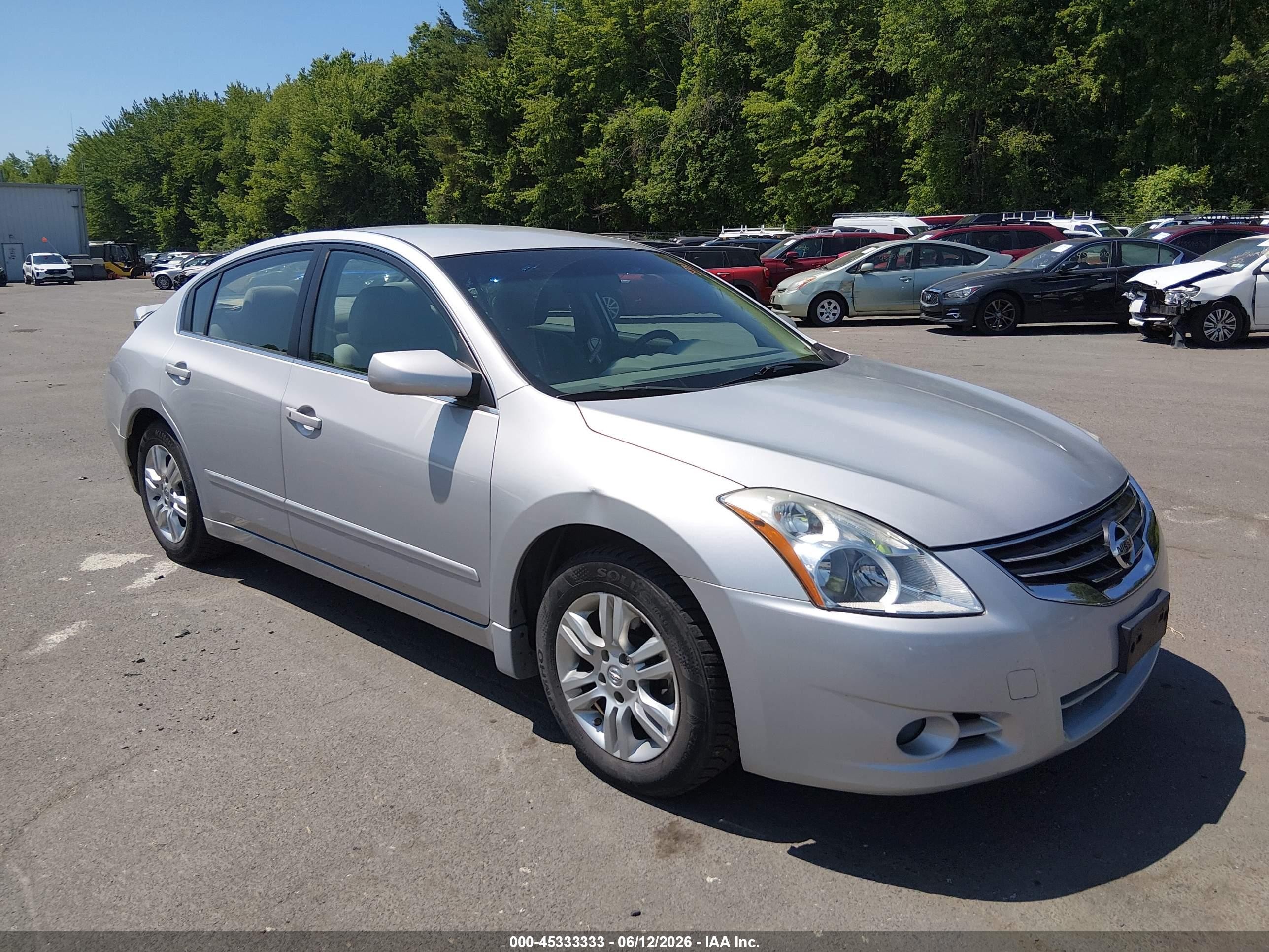 2012 Nissan Altima S, VIN 1N4AL2AP9CN433994 — Rear end