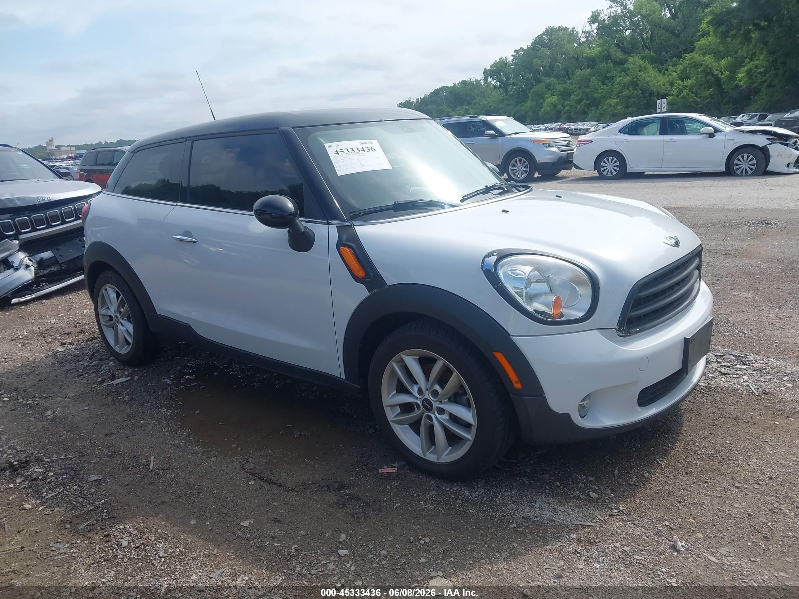 2013 MINI Paceman, VIN WMWSS1C51DWN46466 — Normal wear