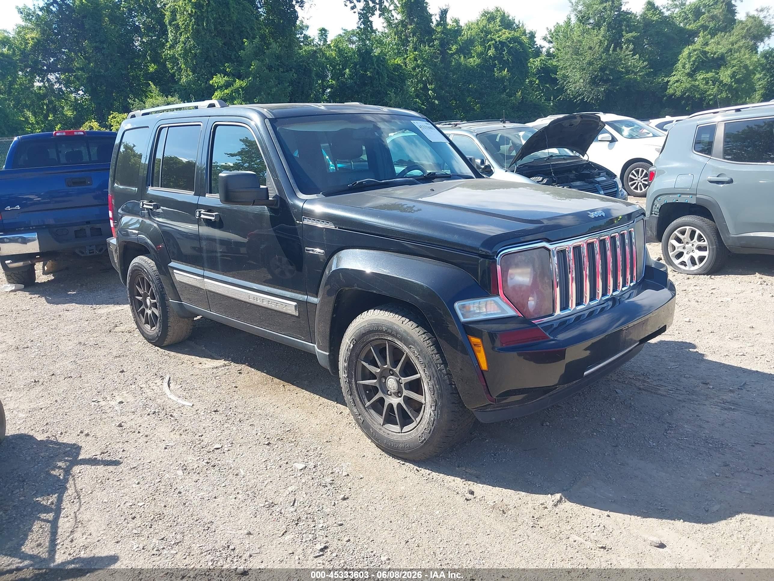 2012 Jeep Liberty Limited Jet, VIN 1C4PJMFK6CW214536 — Обычный износ