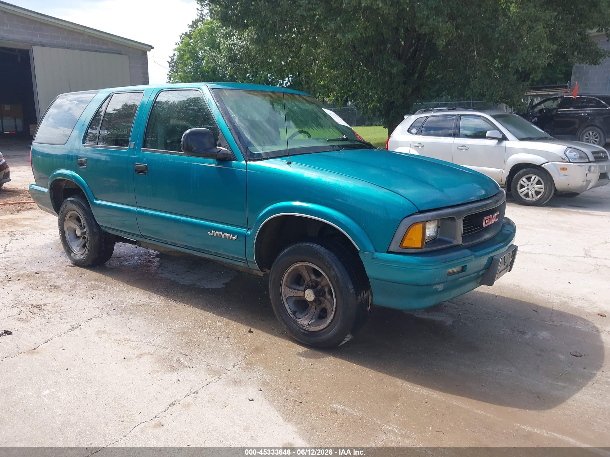 1995 GMC Jimmy SLT, VIN 1GKCS13W5SK513561 — Обычный износ