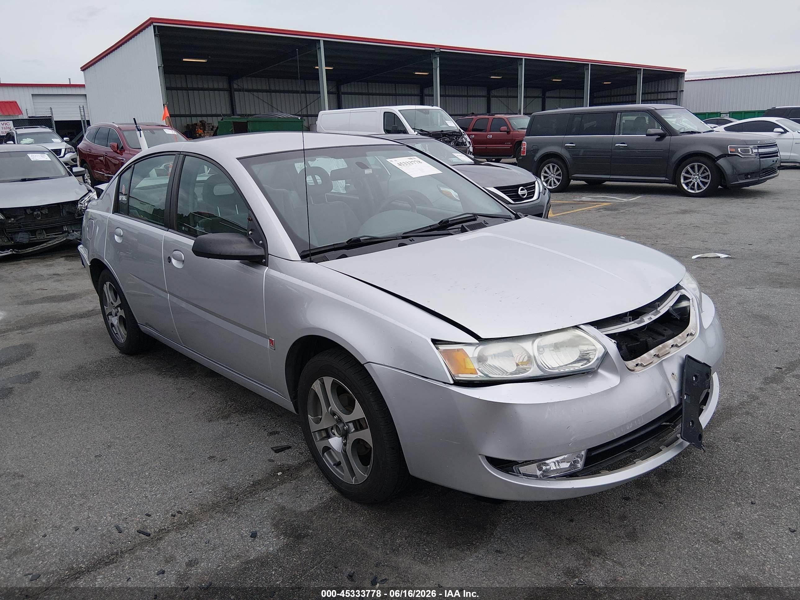 2005 Saturn ION ION 3, VIN 1G8AL52FX5Z182121 — Rear end