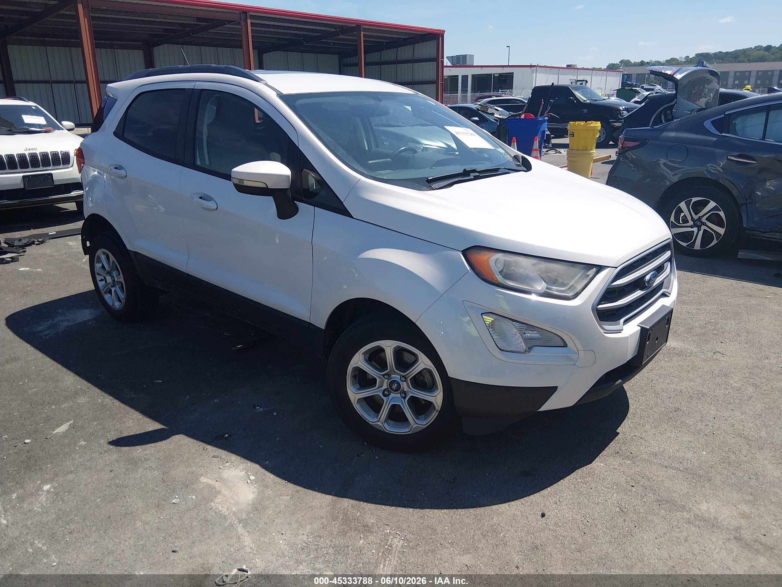2018 Ford EcoSport SE, VIN MAJ6P1UL5JC187578 — Rear end