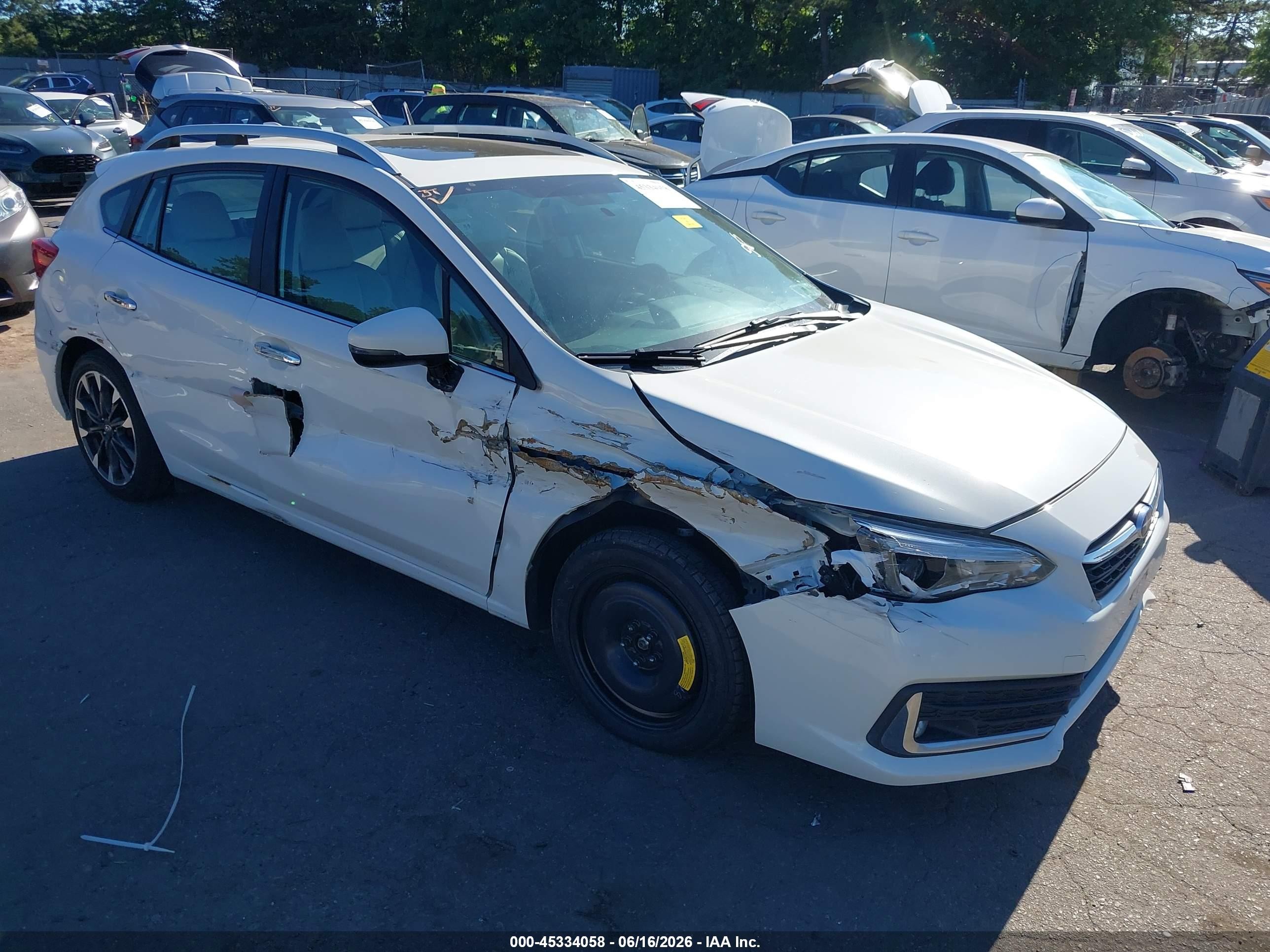 2020 Subaru Impreza Limited, VIN 4S3GTAU63L3716016 — Side