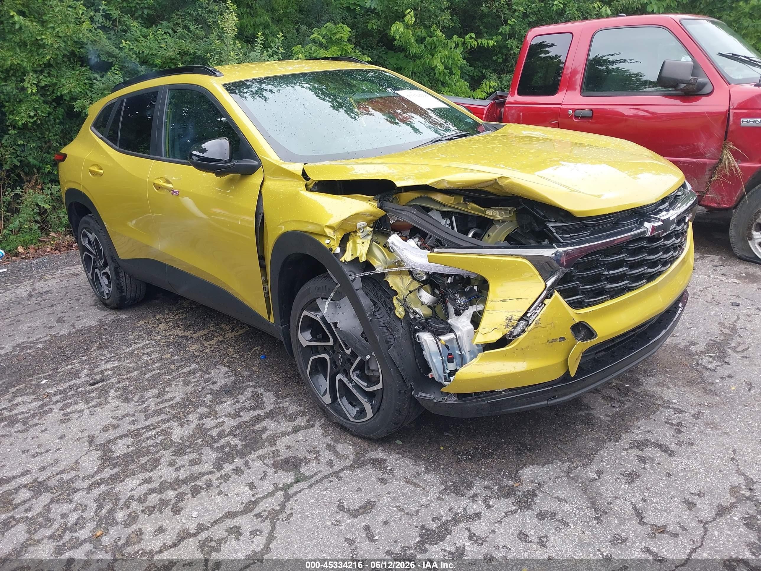 2024 Chevrolet Trax 2RS, VIN KL77LJE25RC193020 — Front end