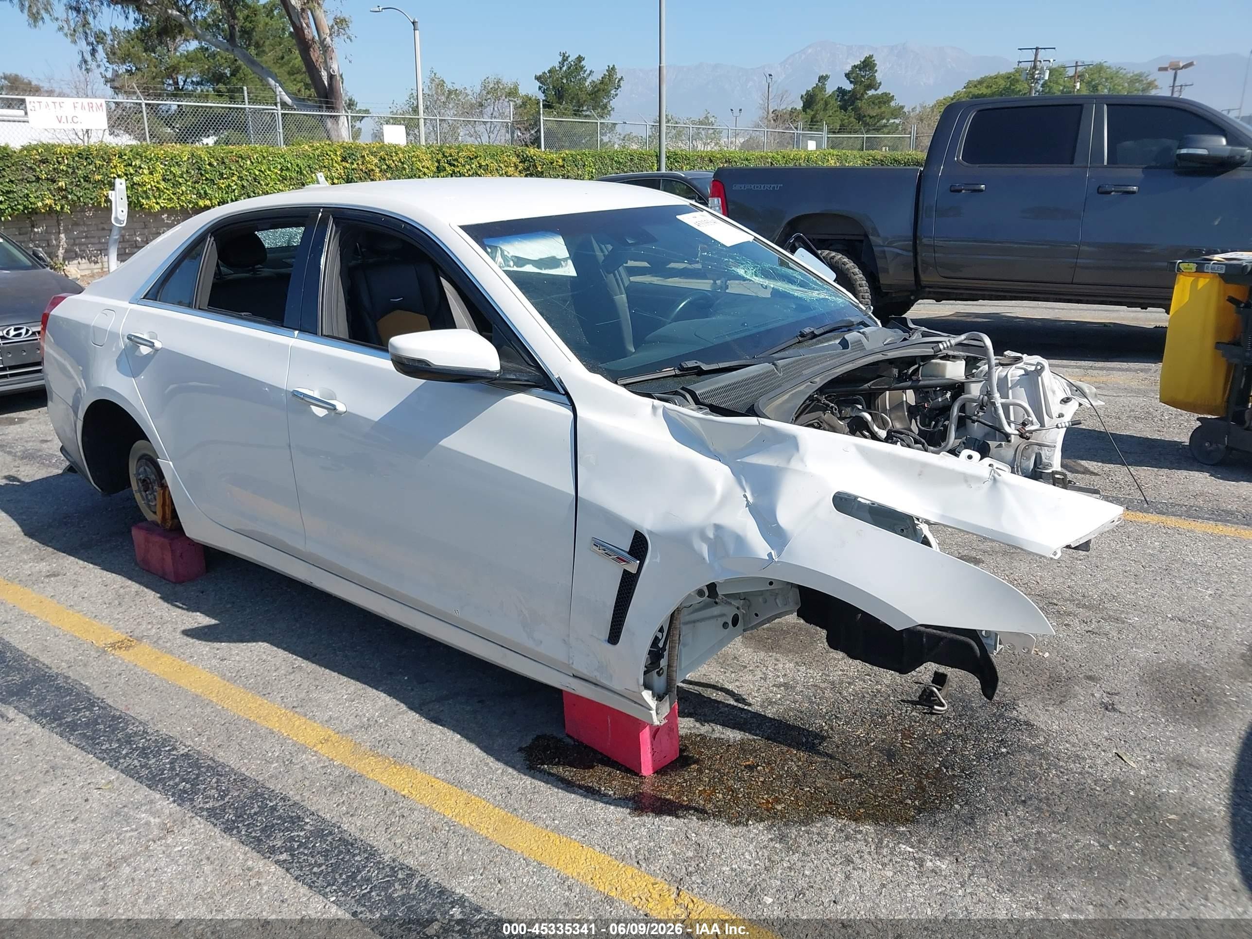 2016 Cadillac CTS-V, VIN 1G6A15S65G0195719 — Theft recovery