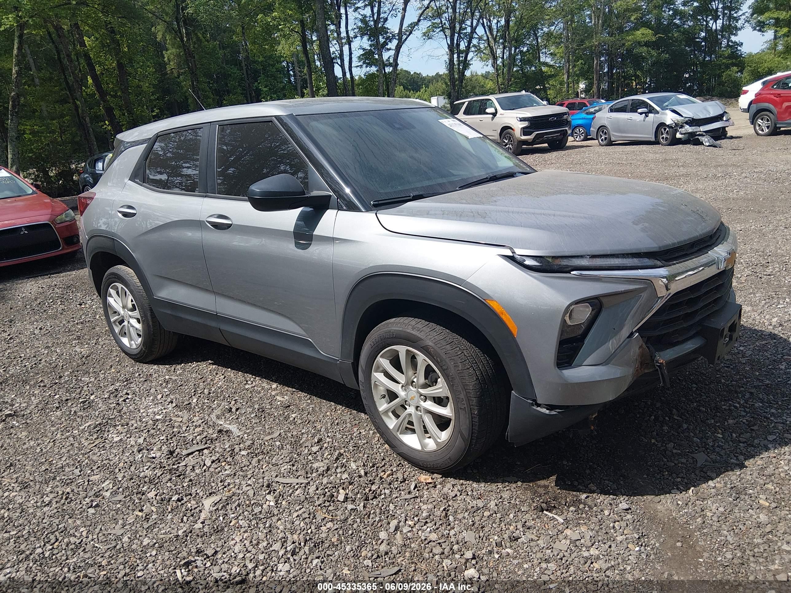 2025 Chevrolet TrailBlazer LS, VIN KL79MMSP1SB001224 — Front end