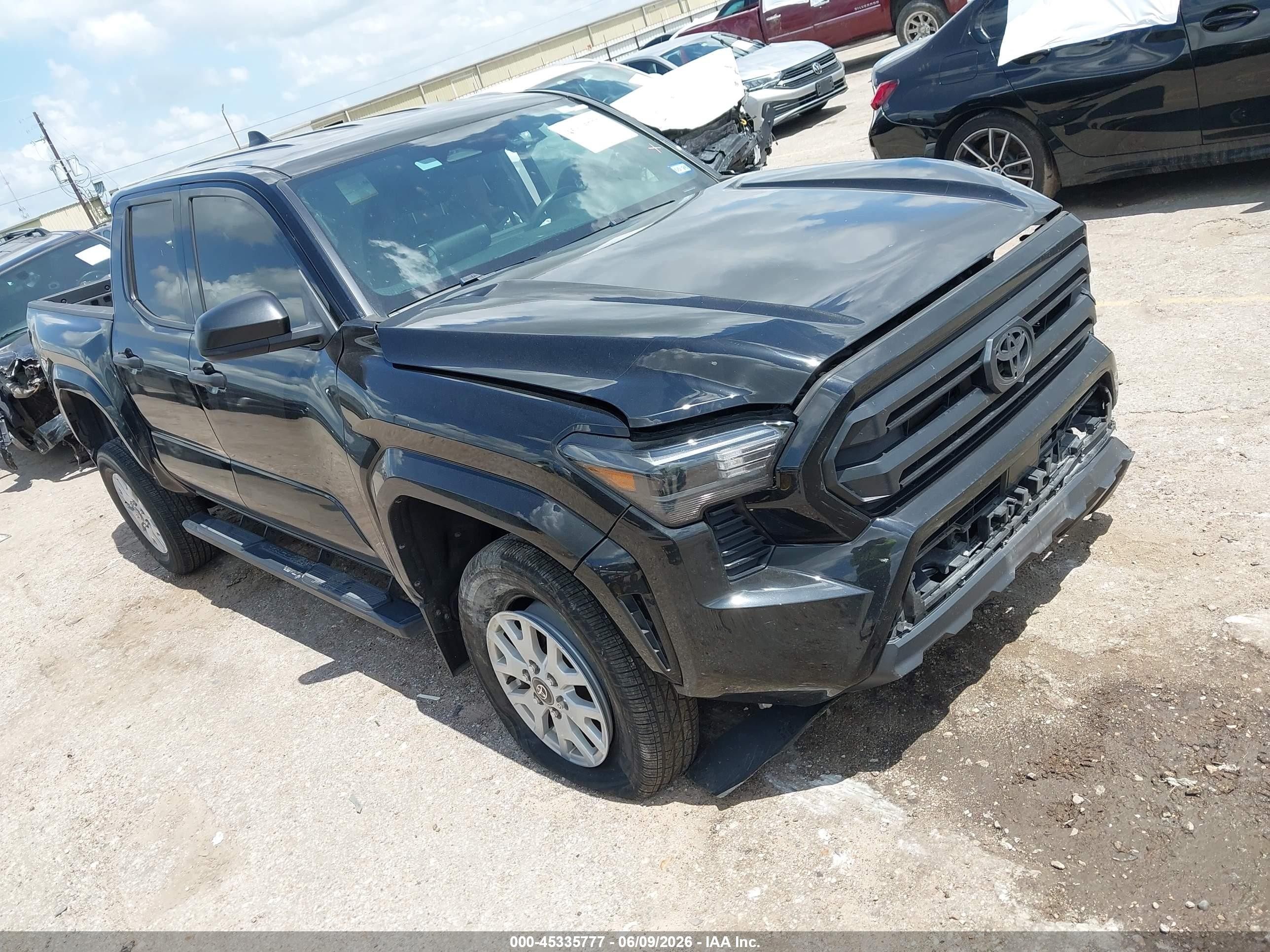 2024 Toyota Tacoma SR, VIN 3TYKD5HN8RT004855 — Front end