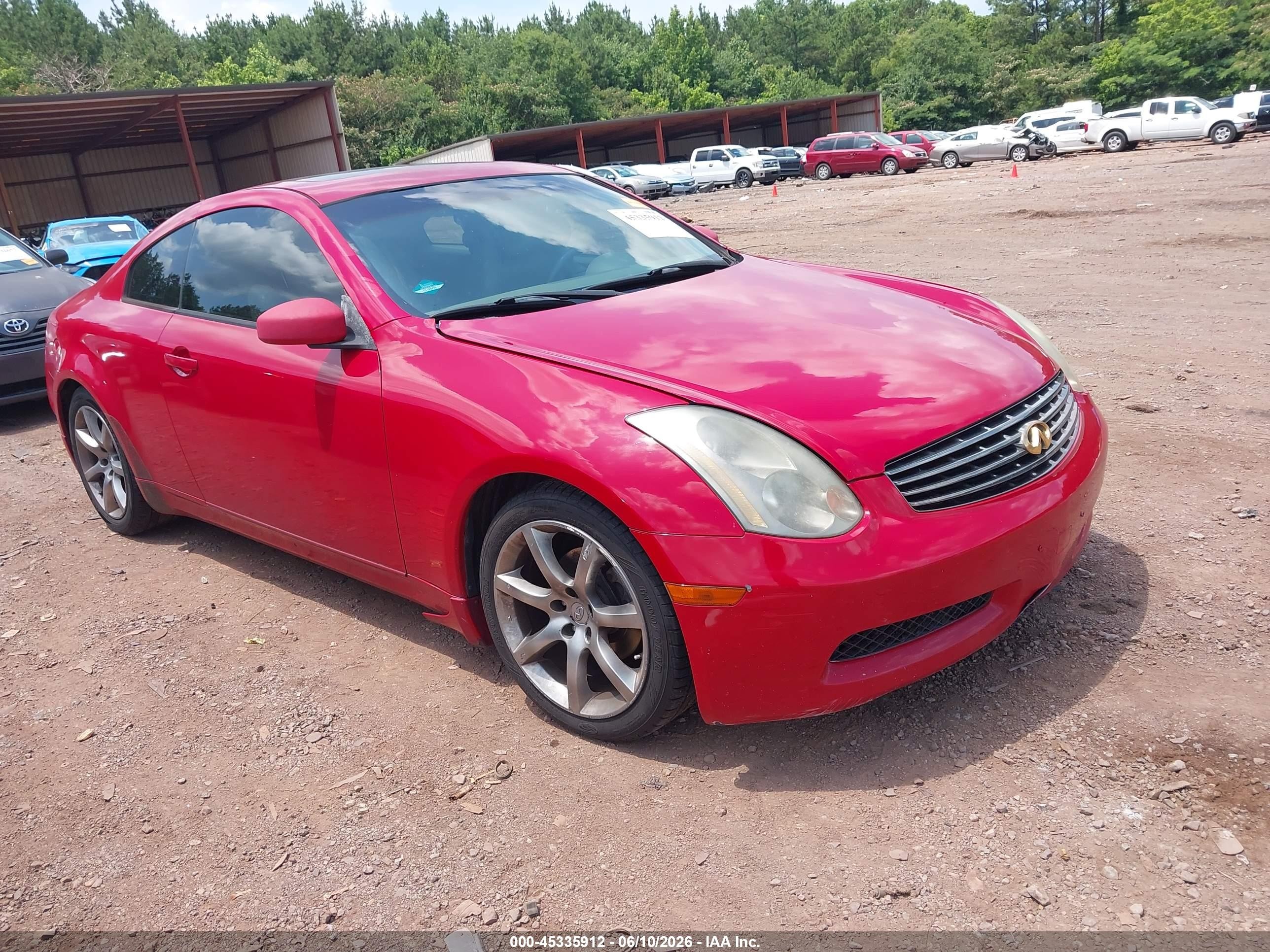 2004 Infiniti G35 w/Leather, VIN JNKCV54E44M827692 — Rear end