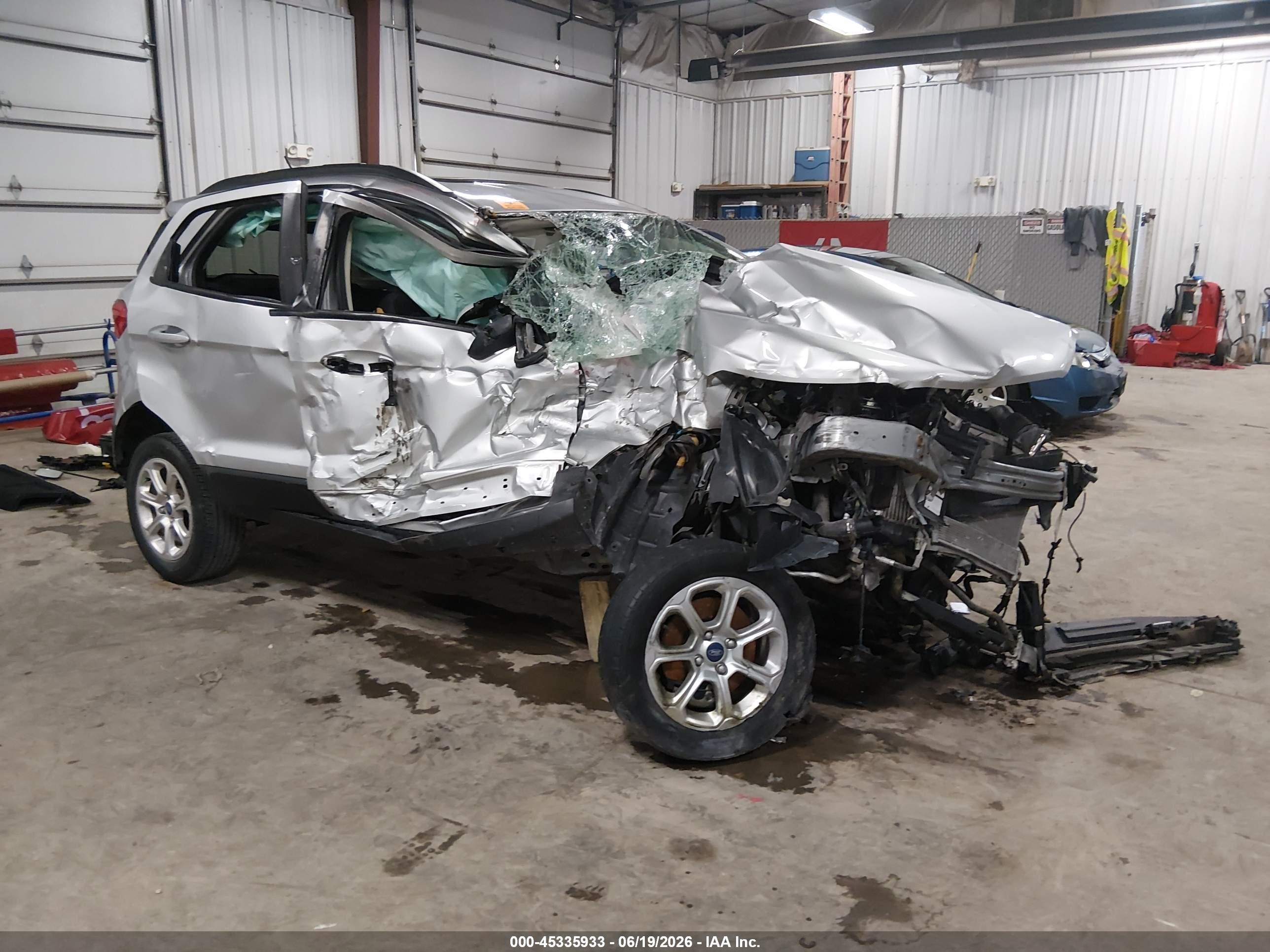 2020 Ford EcoSport SE, VIN MAJ3S2GEXLC348790 — Biohazard / chemical