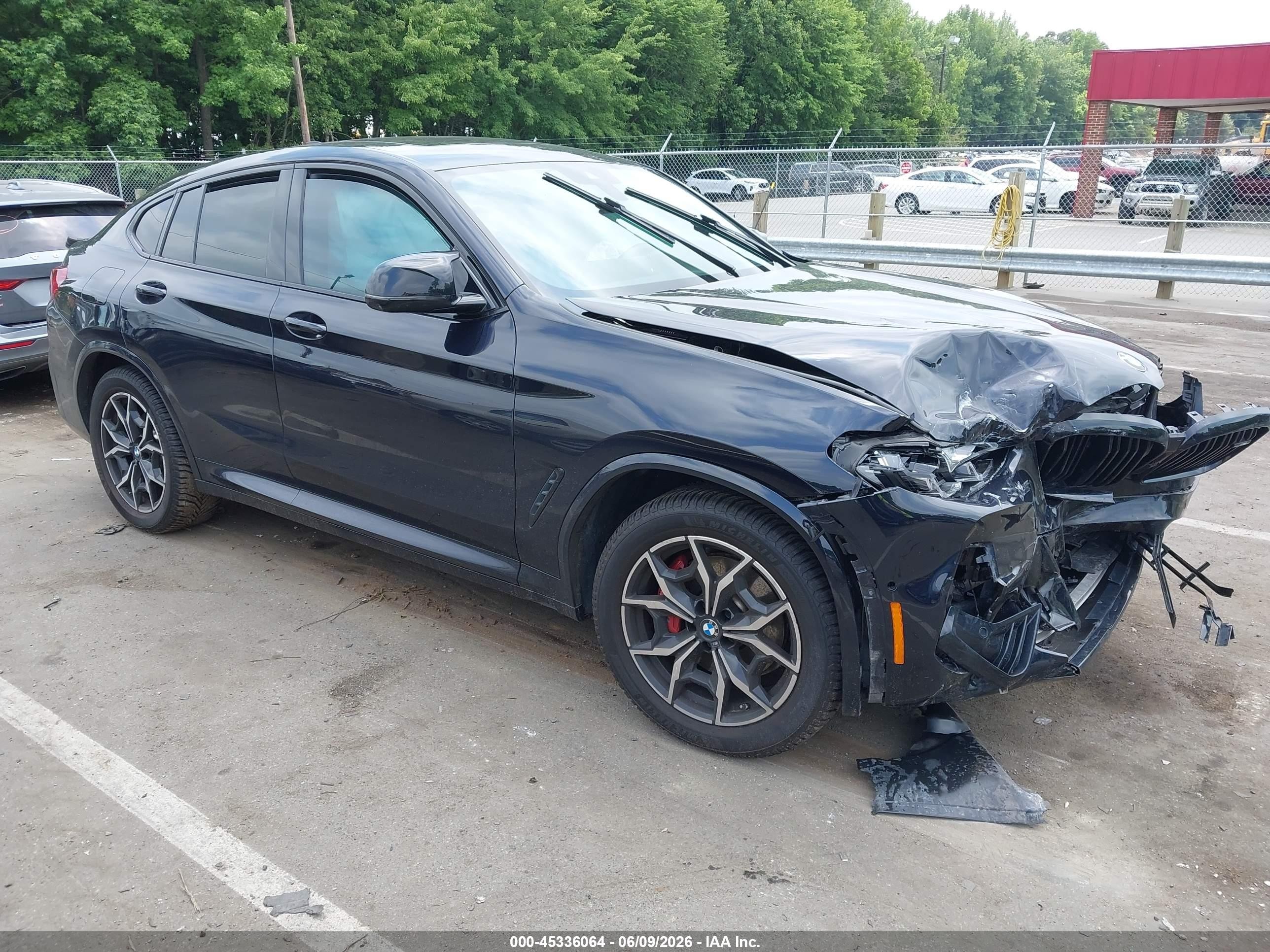 2023 BMW X4 M40i, VIN 5UX43DT04P9P82450 — Front end