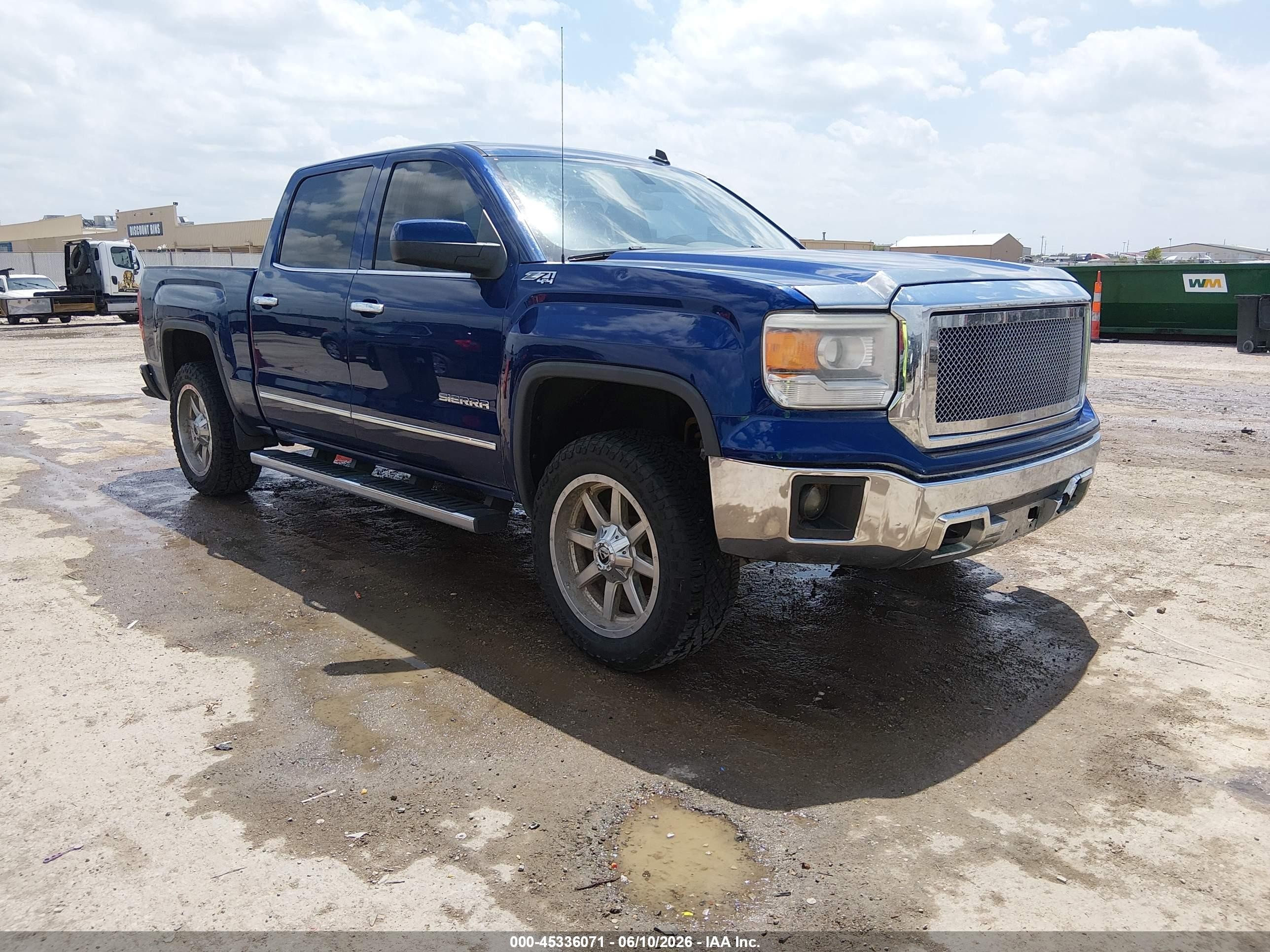 2014 GMC Sierra 1500 SLE, VIN 3GTU2UEC4EG334525 — Hail