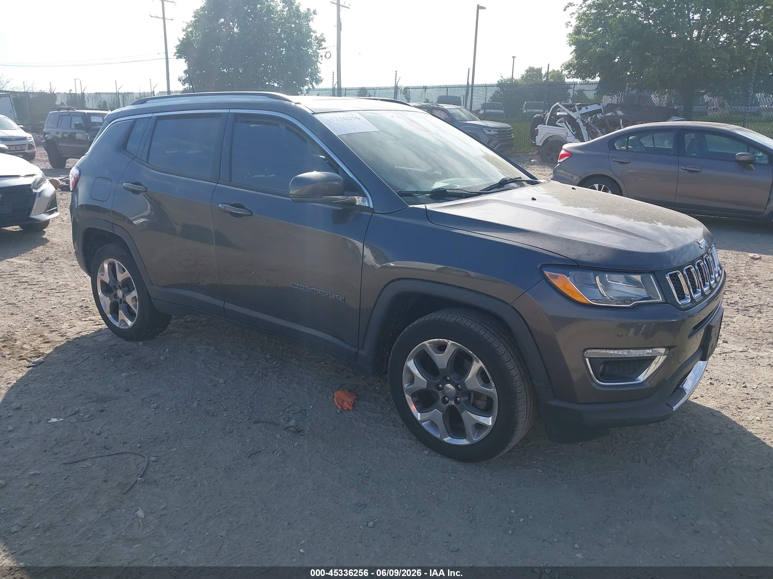 2019 Jeep Compass Limited, VIN 3C4NJDCB8KT747648 — Fresh water flood