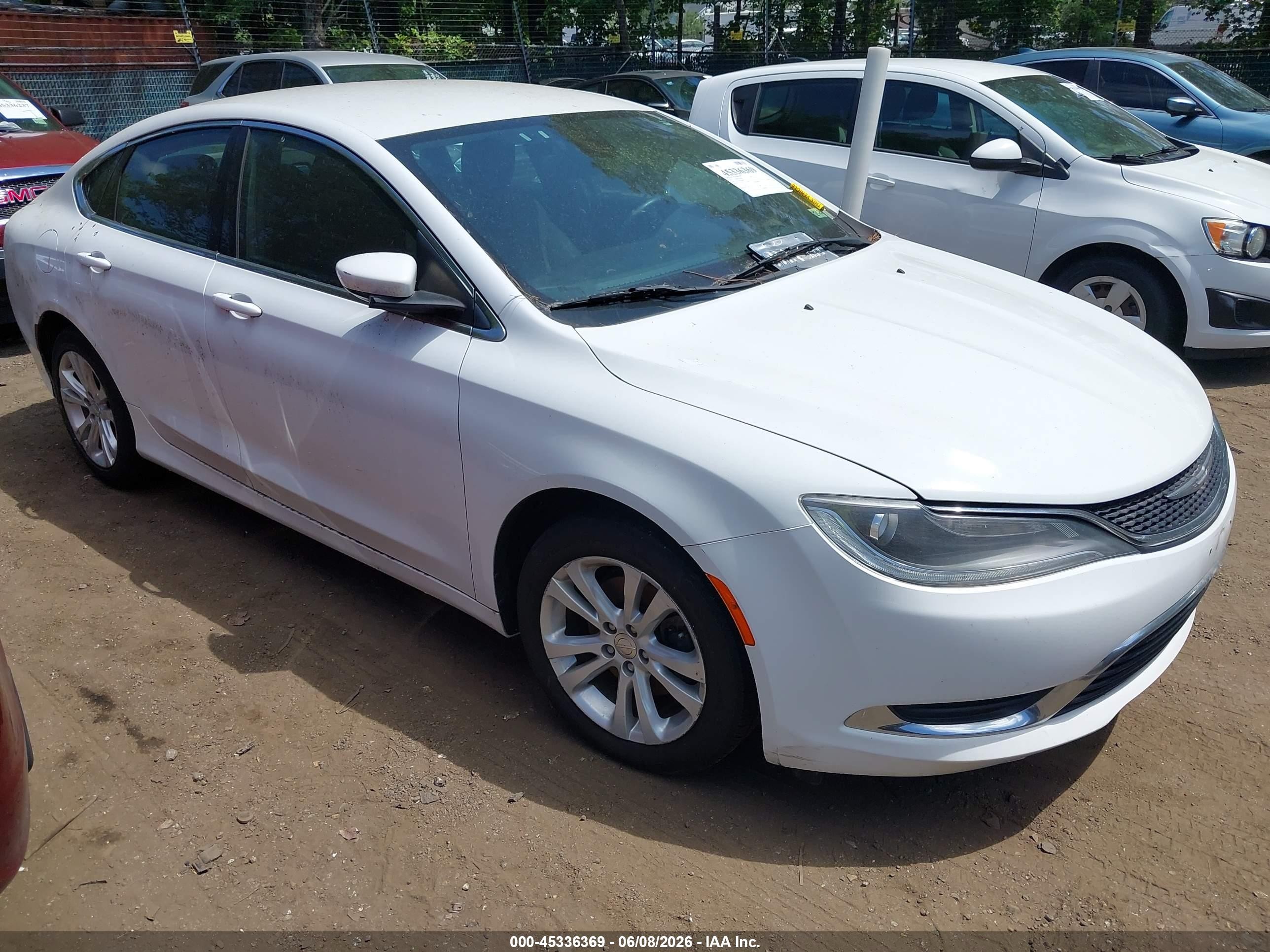 2015 Chrysler 200 Limited, VIN 1C3CCCAB3FN688825 — Electrical