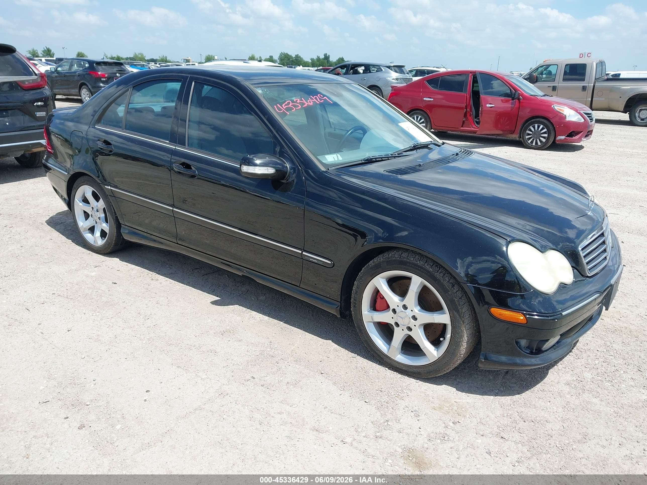 2007 Mercedes-Benz C 230 Sport, VIN WDBRF52H27F936293 — Hail